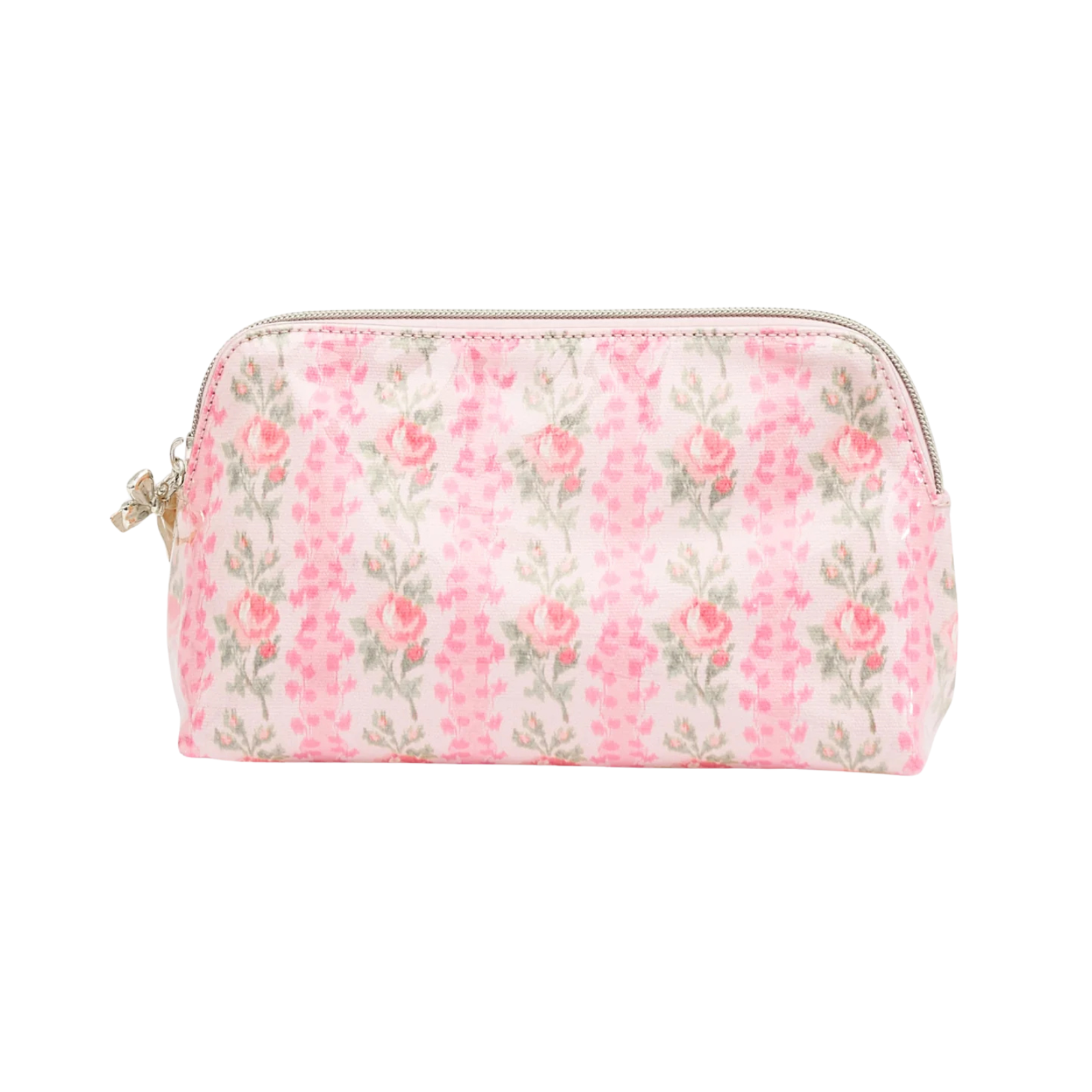 Love Shack Fancy Women Medium Travel Pouch Pink Macaroon Accessories Love Shack Fancy Floral