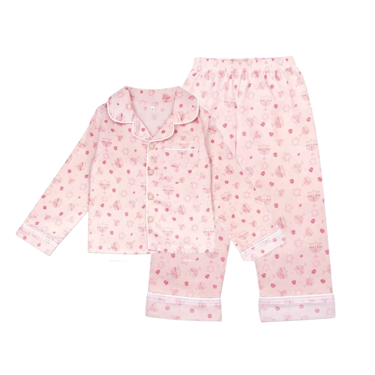 Mini Dreamers Girls Festival of Lights Silky Set