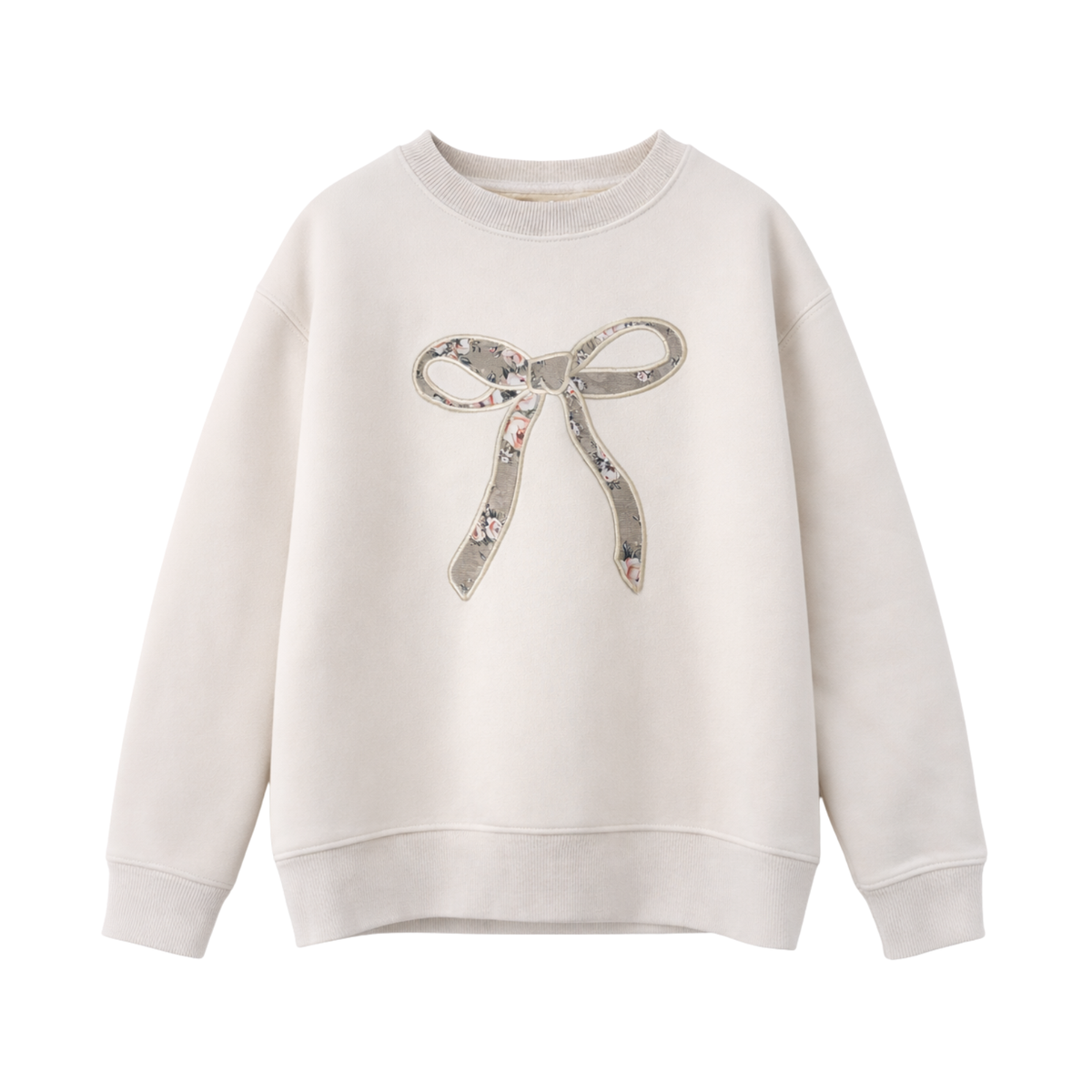 Summer Loving Girls Epi Sweatshirt Petal Taupe Girls Casual Tops Summer Loving Taupe Y/S (7/8)