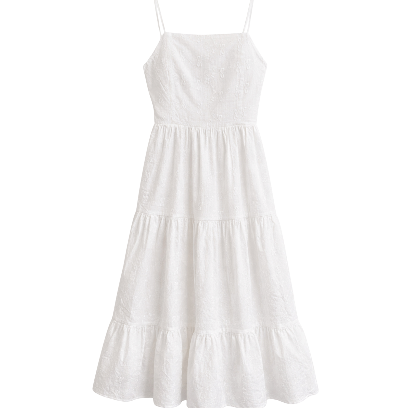 Katie J NYC Girls Alessandra Embroidered Maxi Dress