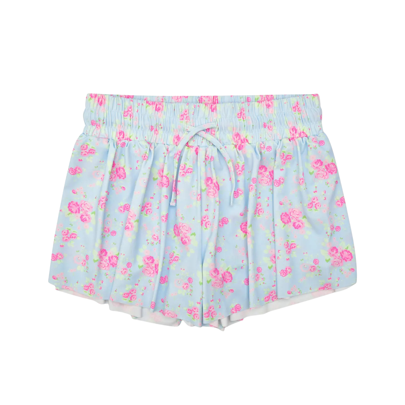 Ditsy Floral Butterfly Shorts Girls Casual Bottoms iScream Floral Y/S (7/8)