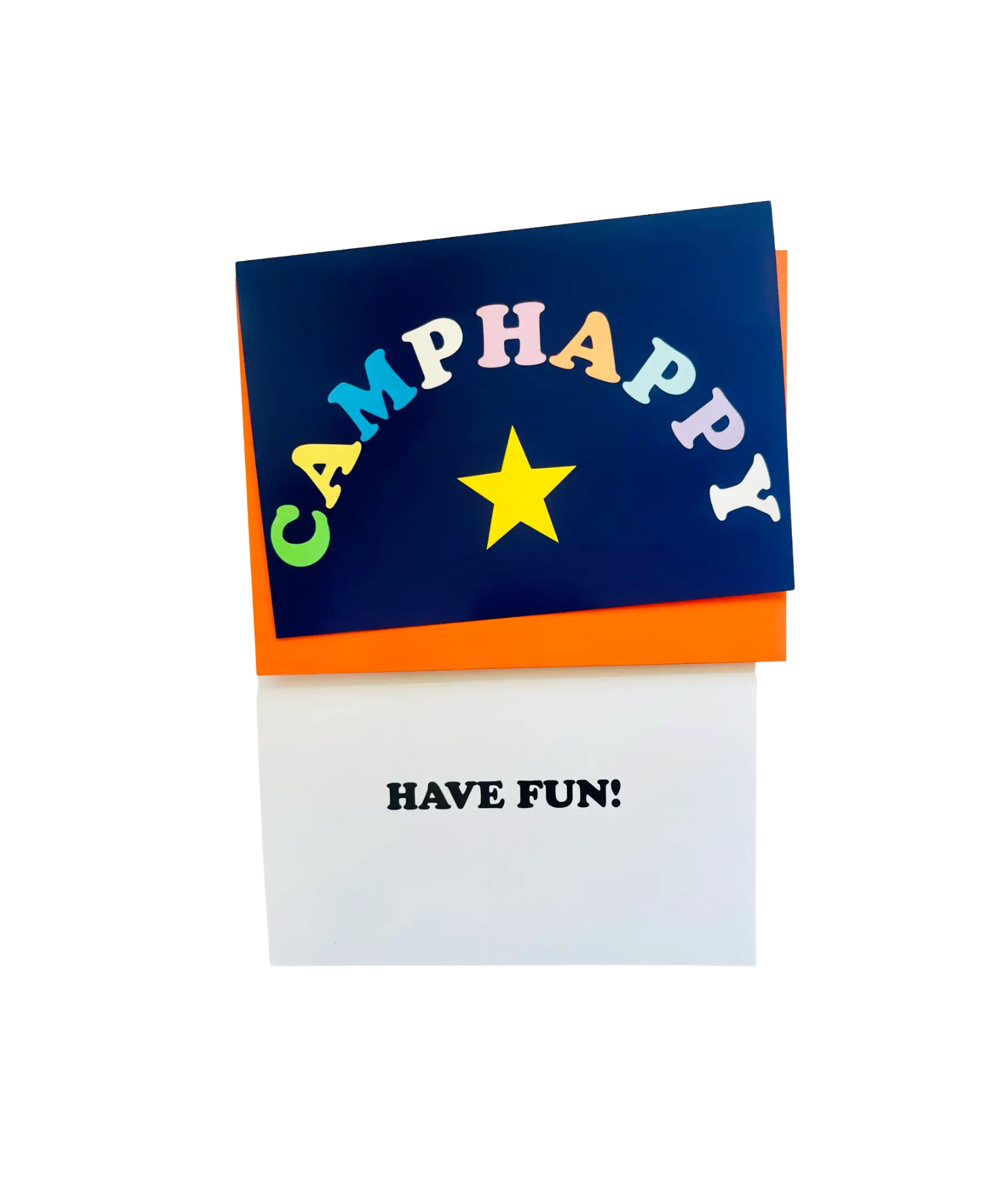 Frankie's Camp Card Camp Happy Star Camp Sunny Marshmallow Multi