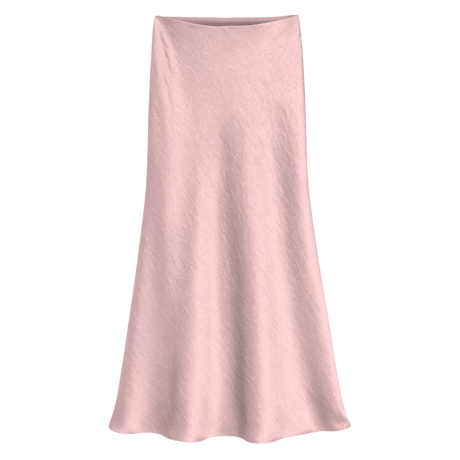 Katie J NYC Girls Anastasia Satin Maxi Skirt Girls Casual Bottoms Katie J NYC Pale Pink Y/S (7/8)
