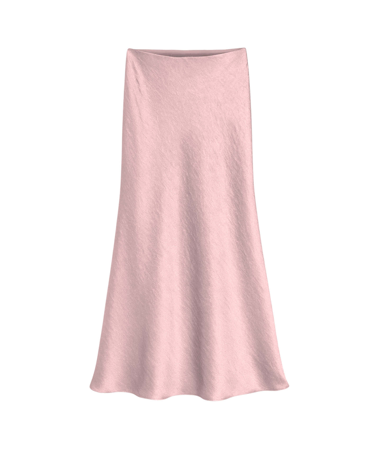 Katie J NYC Girls Anastasia Satin Maxi Skirt Girls Casual Bottoms Katie J NYC Pale Pink Y/S (7/8)