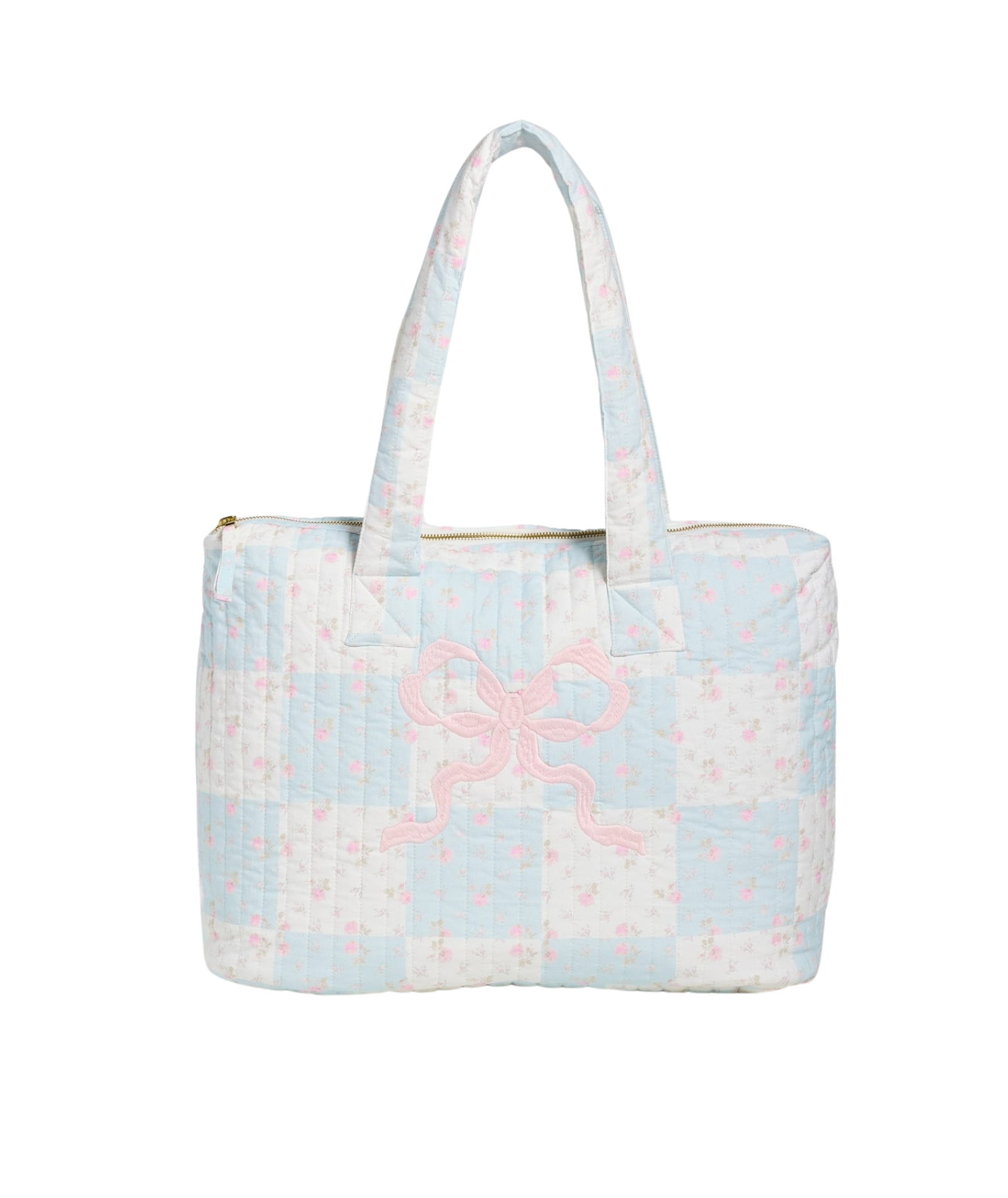 Love Shack Fancy Aja Weekender Bag Ivory Chapparal Accessories Love Shack Fancy Floral