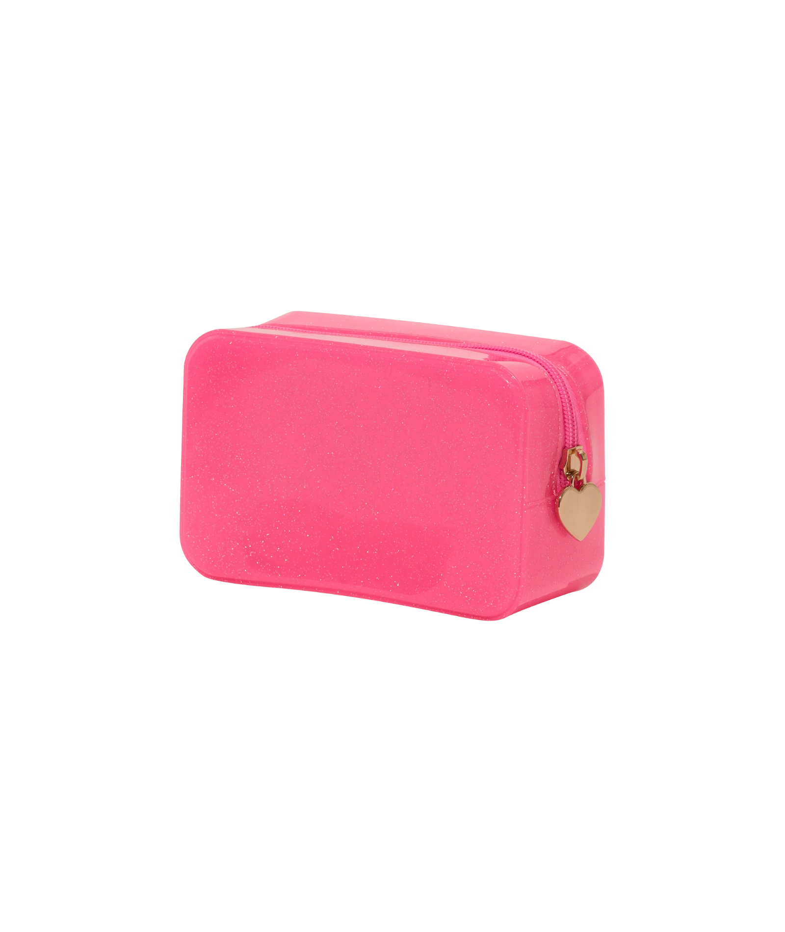 Malibu Jelly Glitter Pouch - Small Accessories Malibu Sugar Bright Pink
