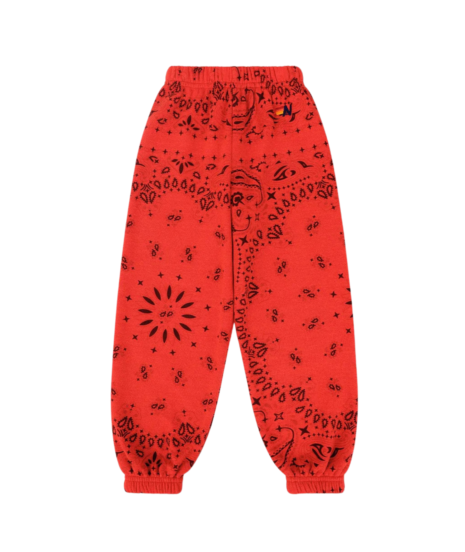 Aviator Nation Kids Bandana Sweatpants Girls Casual Bottoms Aviator Nation Red Y/S (7/8)