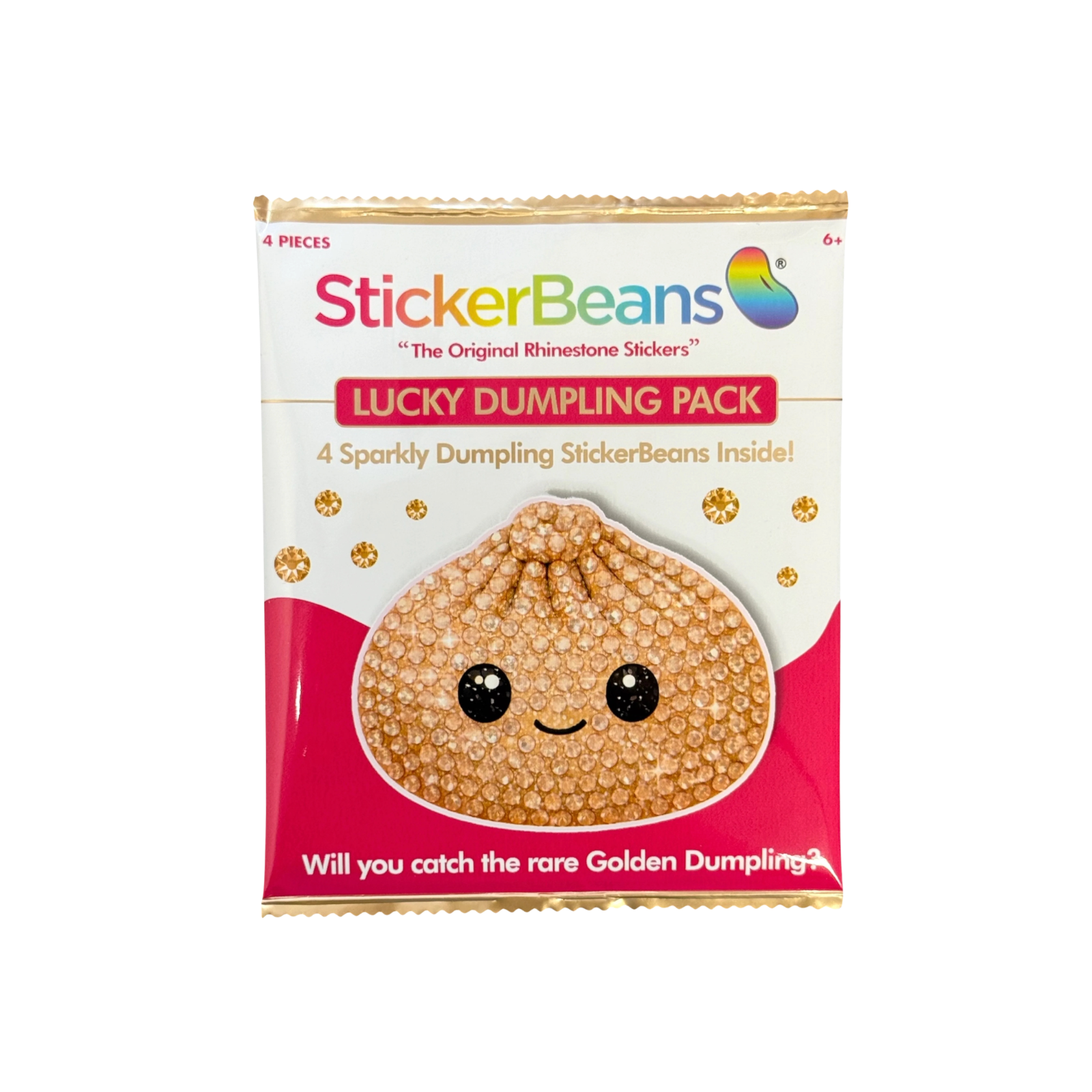 Sticker Beans Surprise Dumpling 4 Pack Accessories Sticker Beans Multi