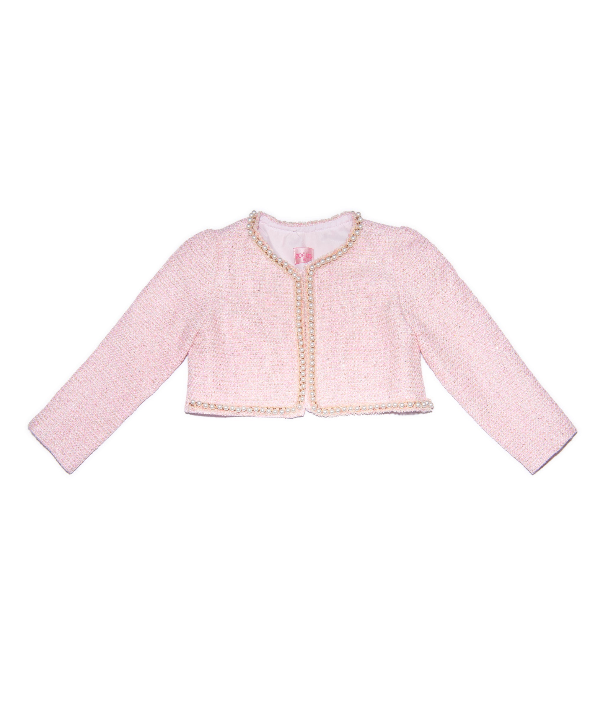 Zoe Ltd. Girls Megan Jacket Girls Special Tops Zoe Ltd. Pink Y/S (7/8)