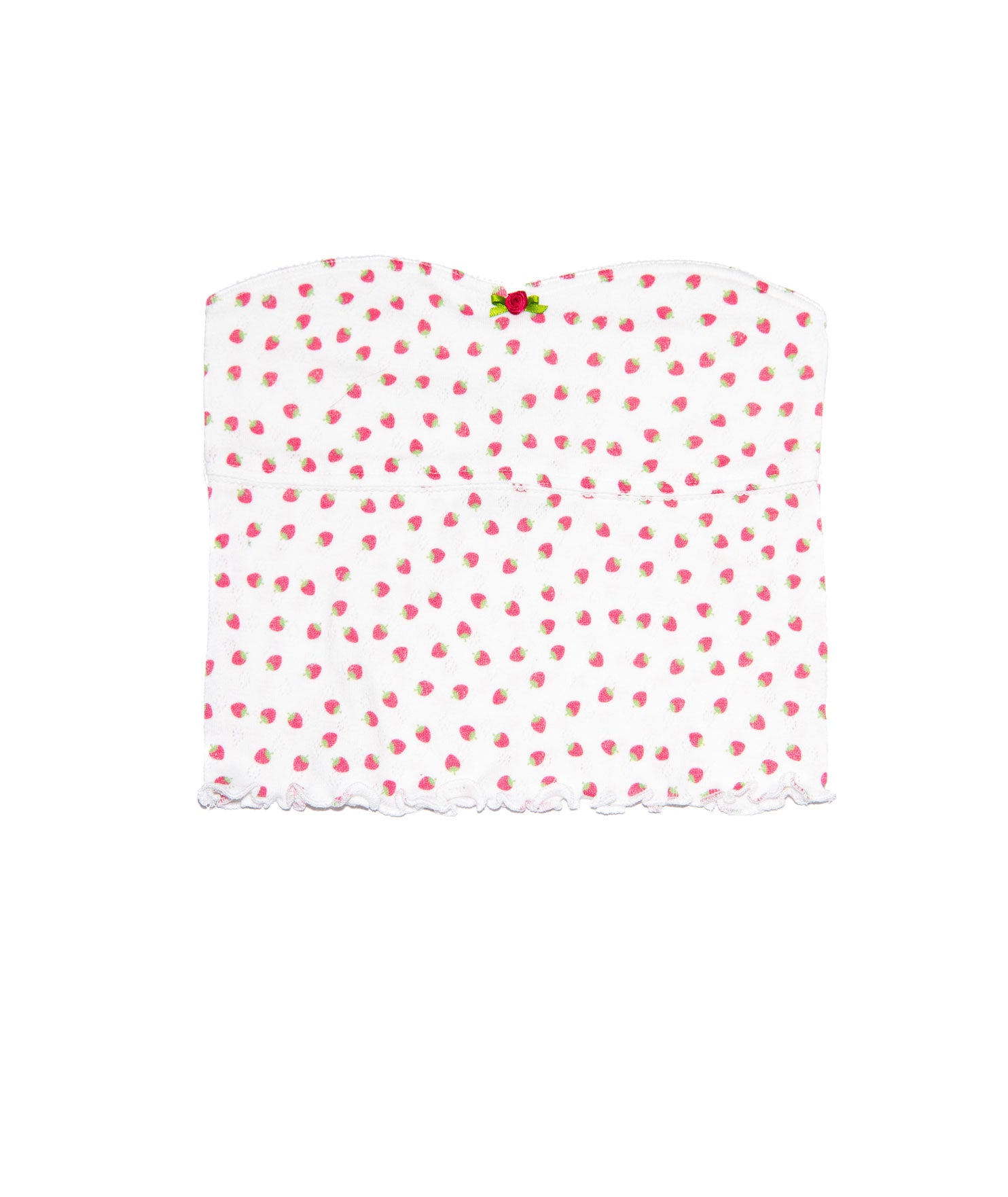 Katie J NYC Juniors Strawberry Felicity Top Distressed/seasonal womens Katie J NYC Multi Juniors/Women XS