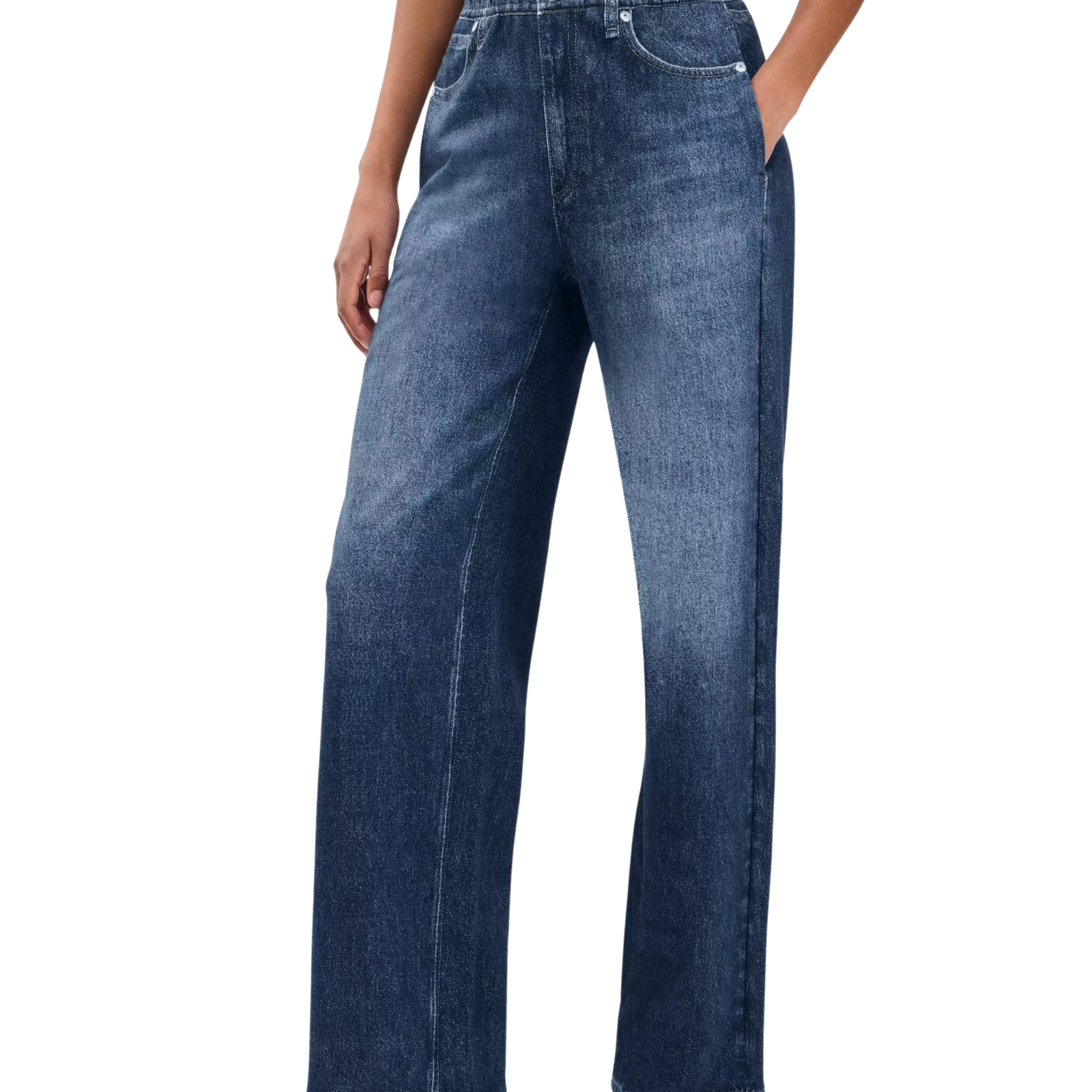 Rag & Bone Women Miramar Terry Wide Leg Pants Petra Womens Denim Rag & Bone Denim Juniors/Women XXS