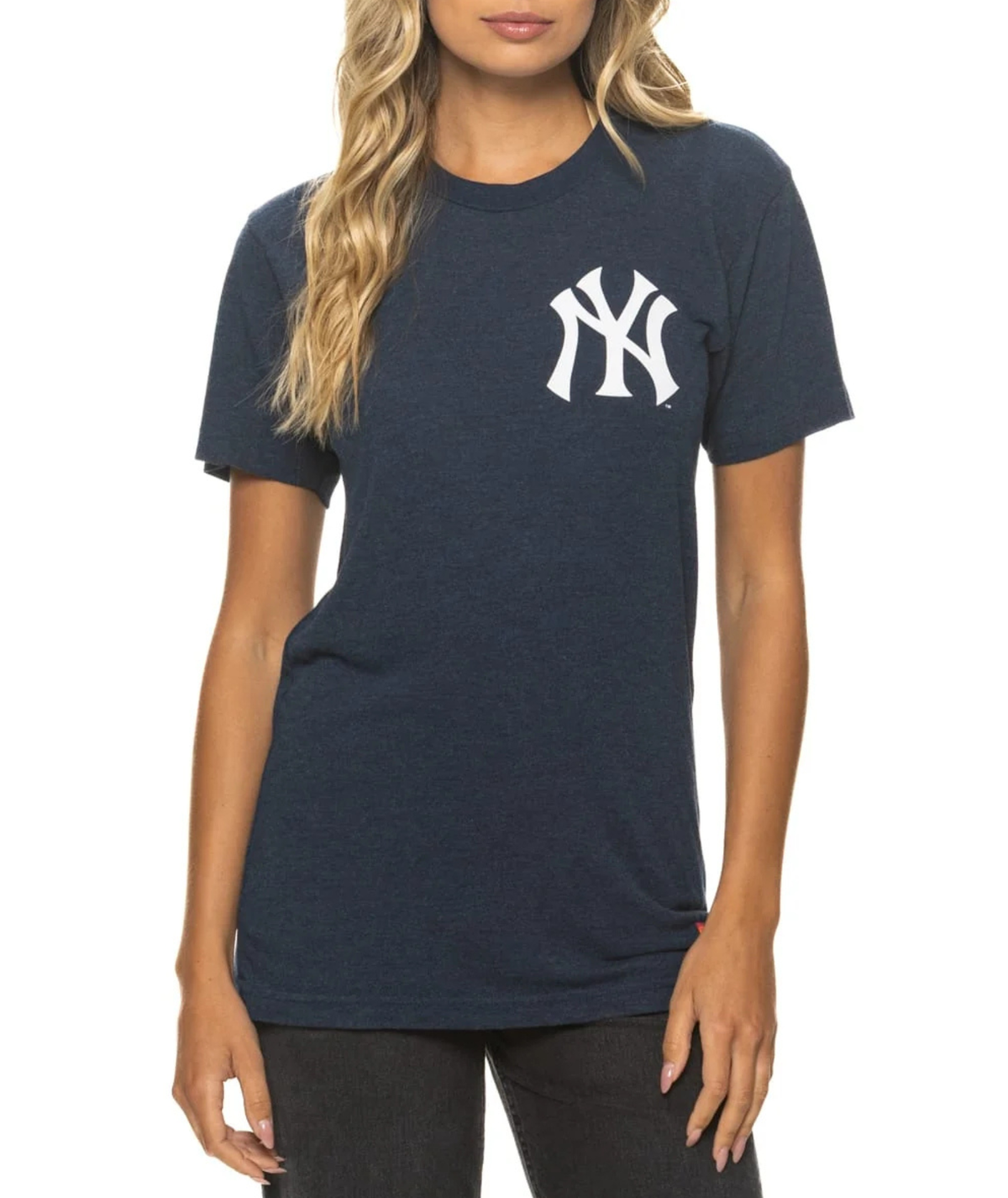 Aviator Nation Women New York Yankees 2026 Tee Womens Casual Tops Aviator Nation Navy Juniors/Women XS