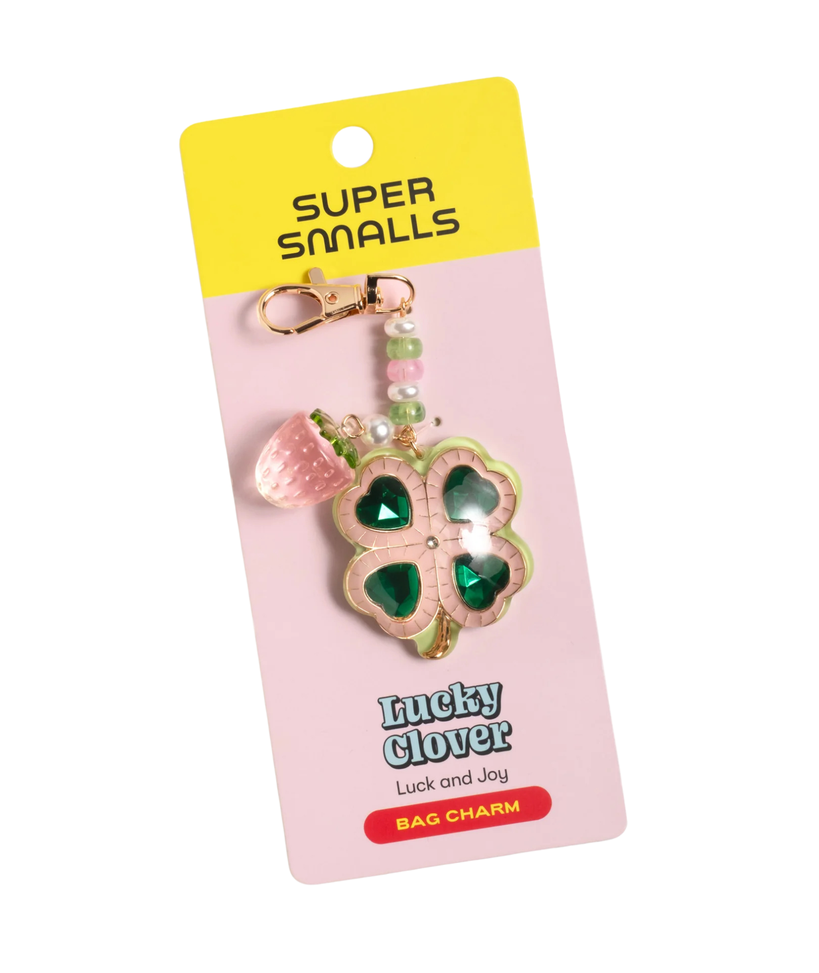 Super Smalls Lucky Clover Bag Charm Accessories Super Smalls Multi