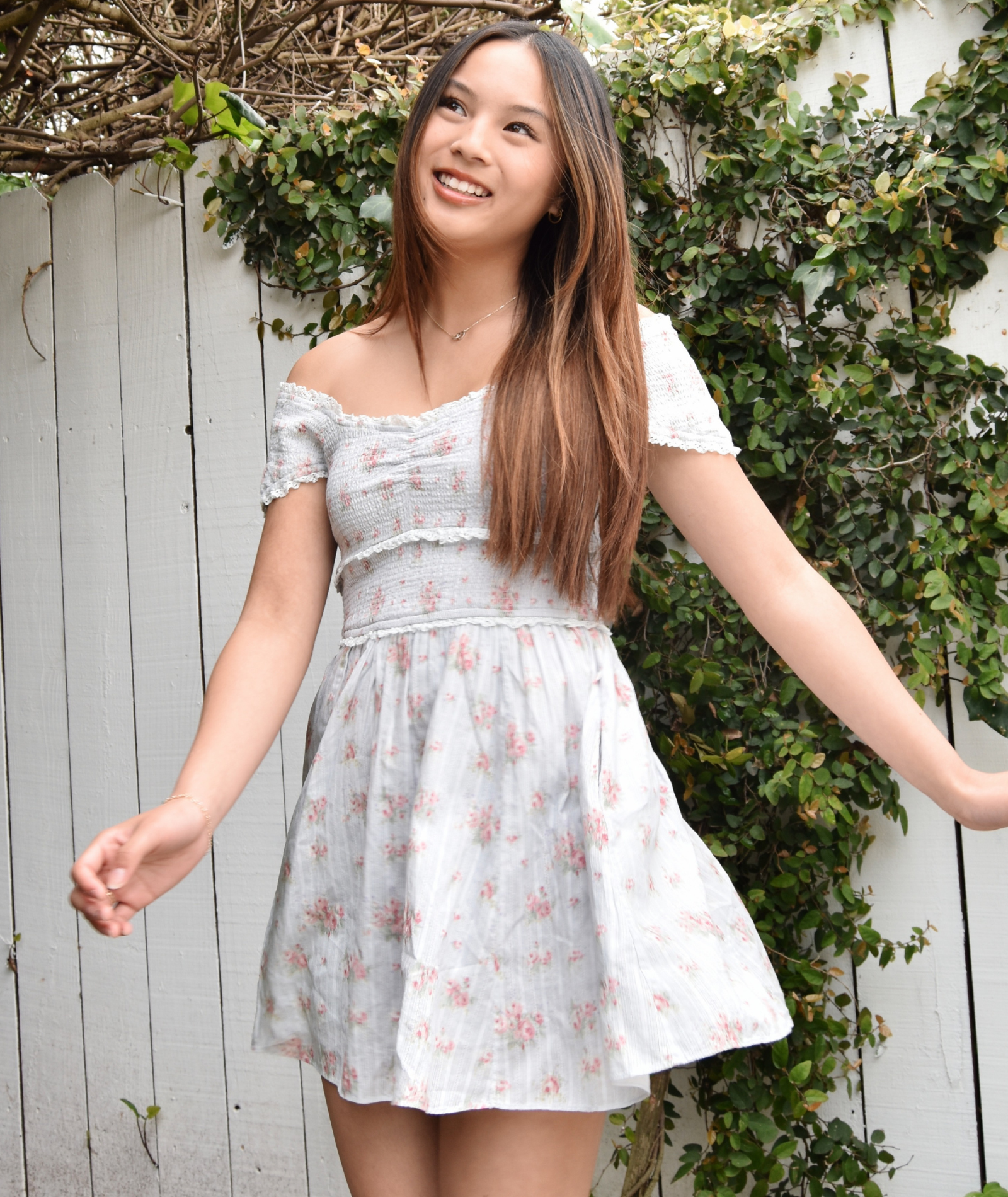 Love Shack Fancy Women Siona Dress Skylight Blue Womens Casual Dresses Love Shack Fancy