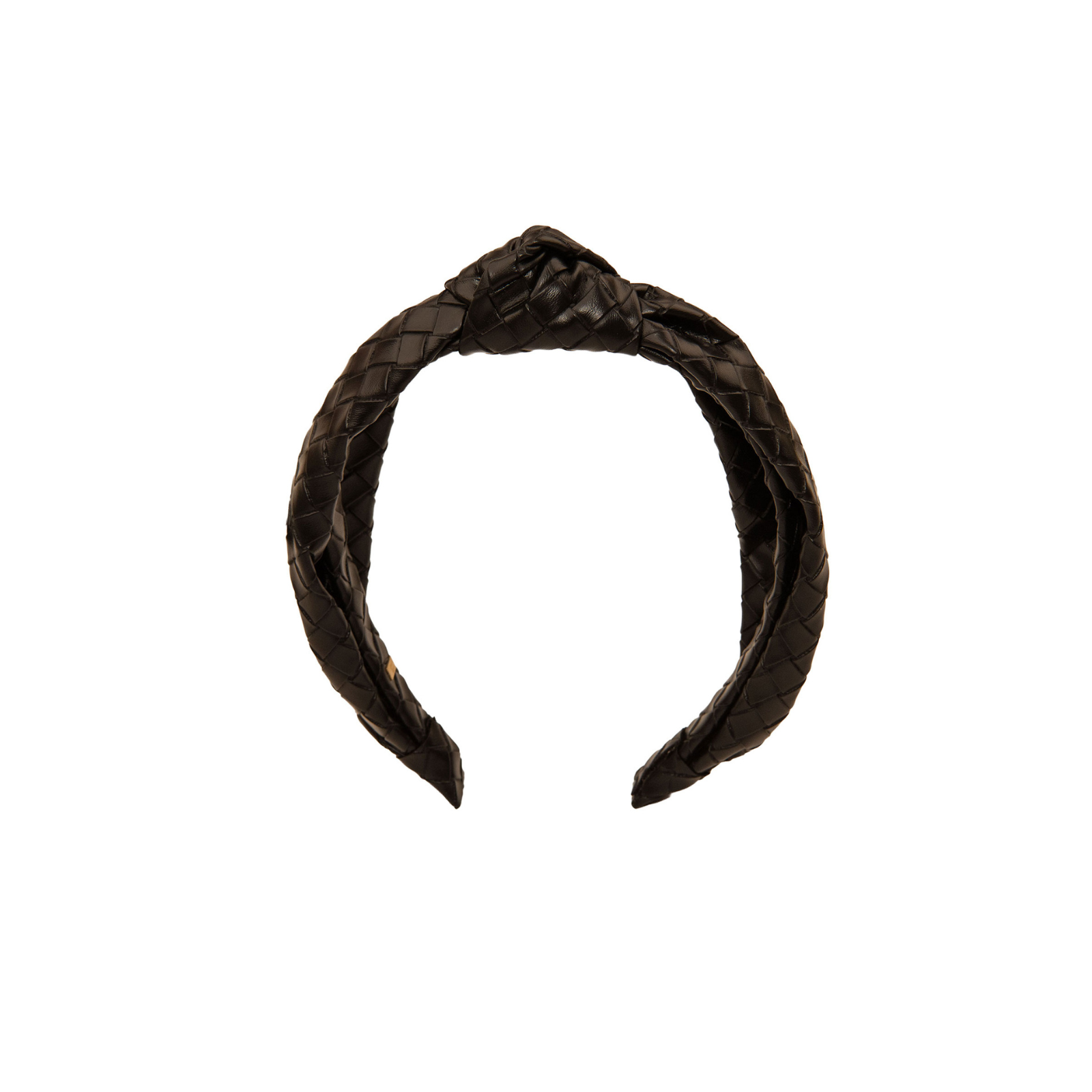 Bari Lynn Waldorf Weave Knot Headband Accessories Bari Lynn Black