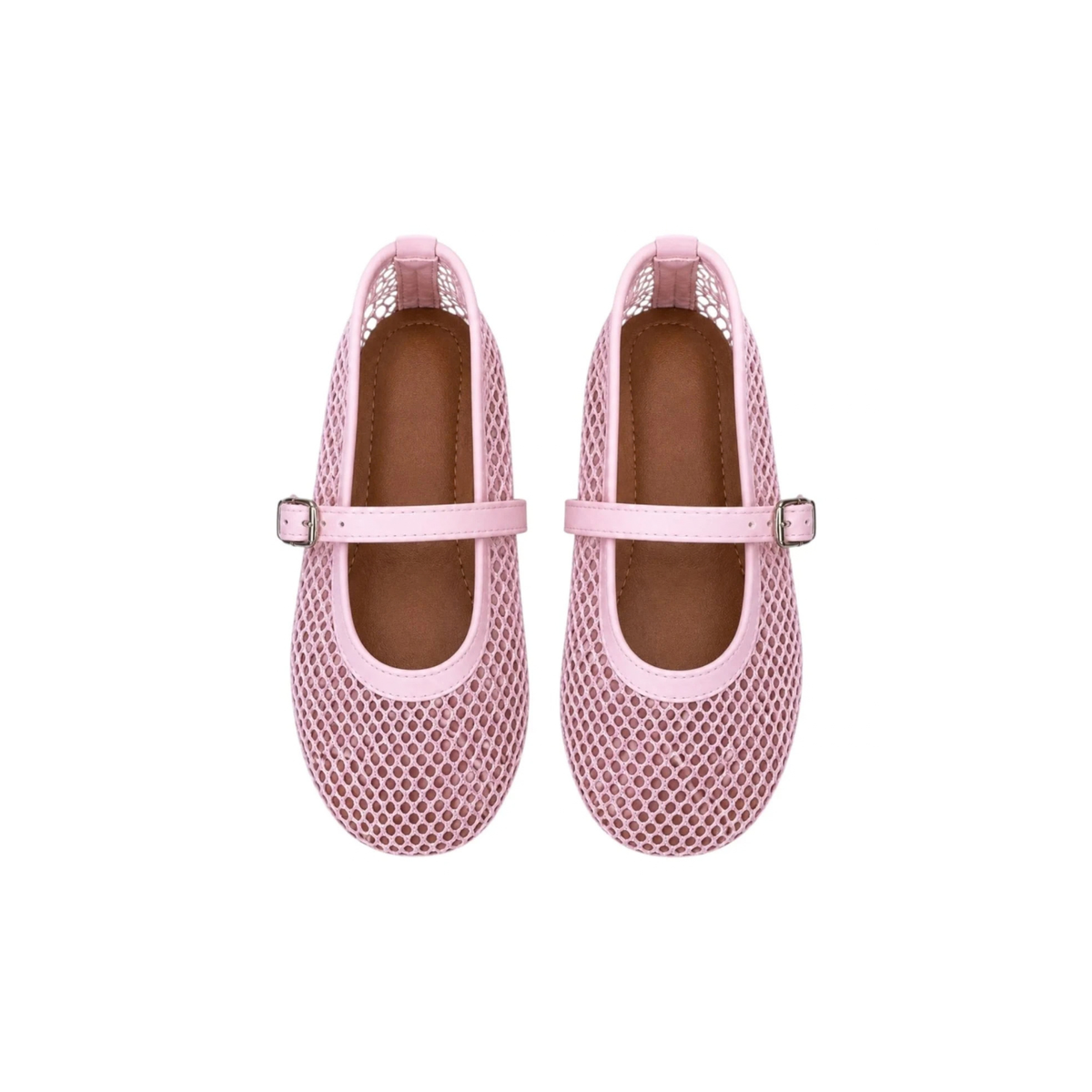 Mini Dreamers Girls Lala Mesh Glitter Ballet Flats