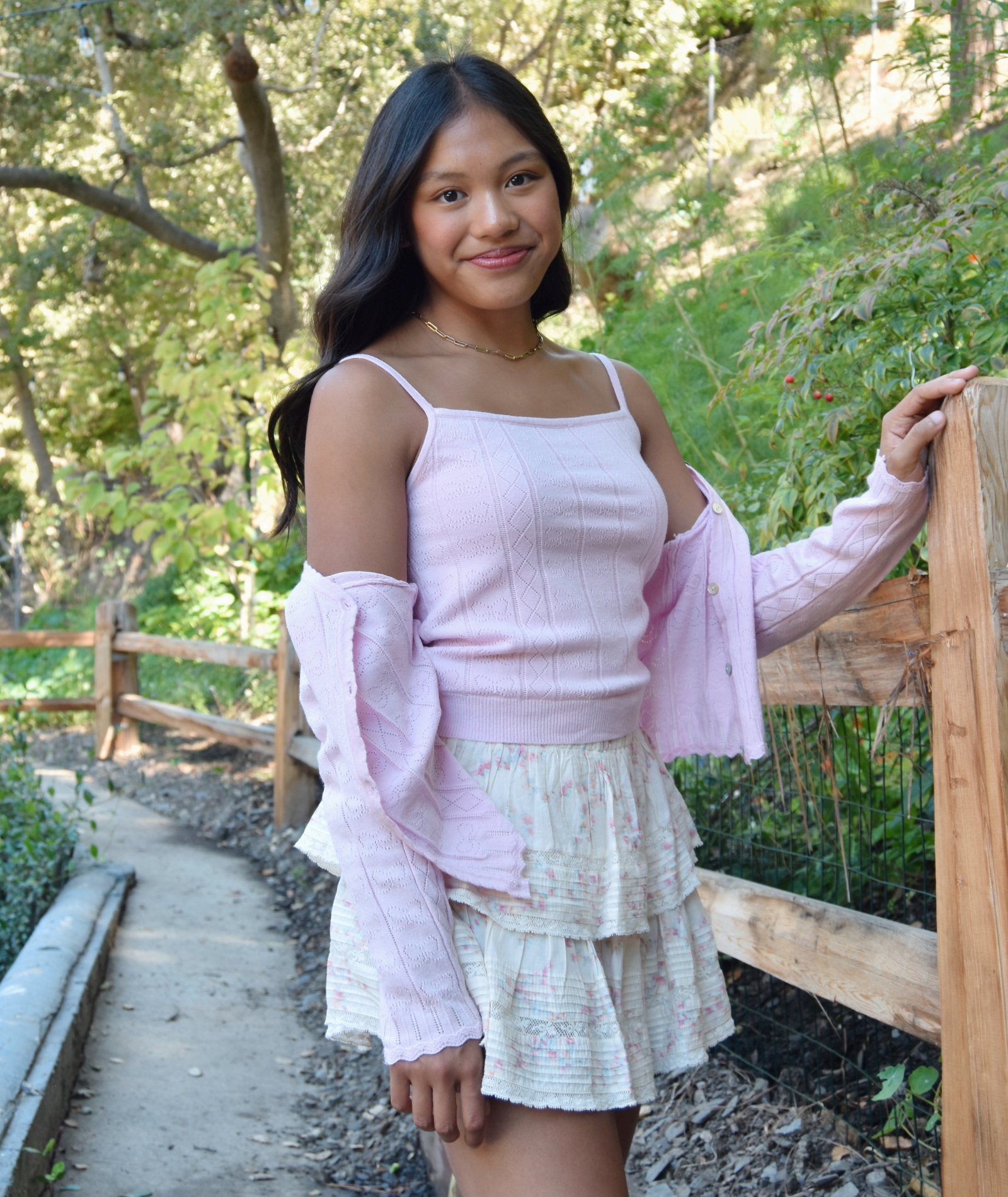 Mini Dreamers Girls Isabella Tank and Cardigan Girls Casual Tops Mini Dreamers