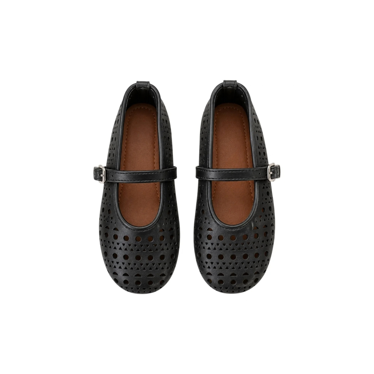 Mini Dreamers Girls Lily Eyelet Maryjane Flats