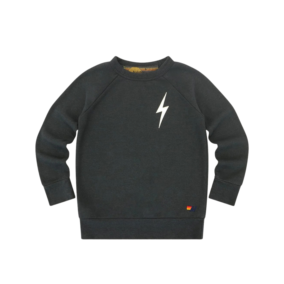 Aviator Nation Kids Bolt Stitch Crew Sweatshirt