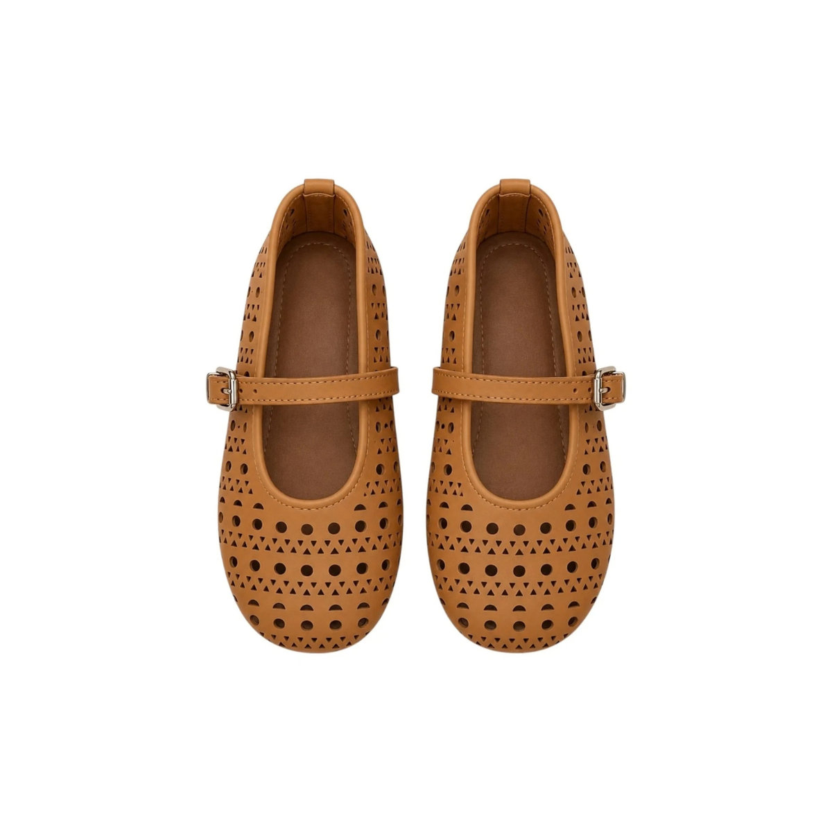 Mini Dreamers Girls Lily Eyelet Maryjane Flats
