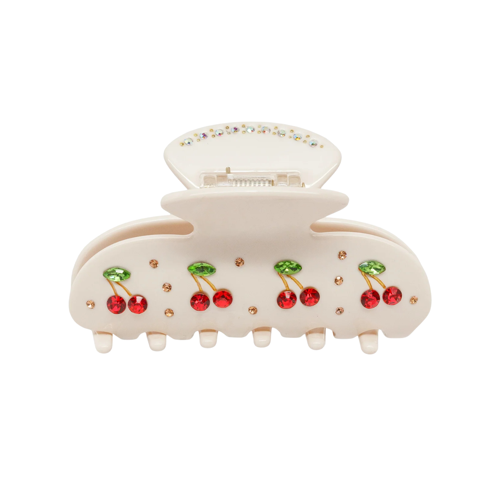 Emi Jay Sweetheart Clip in Cherry Pie Accessories Emi Jay White