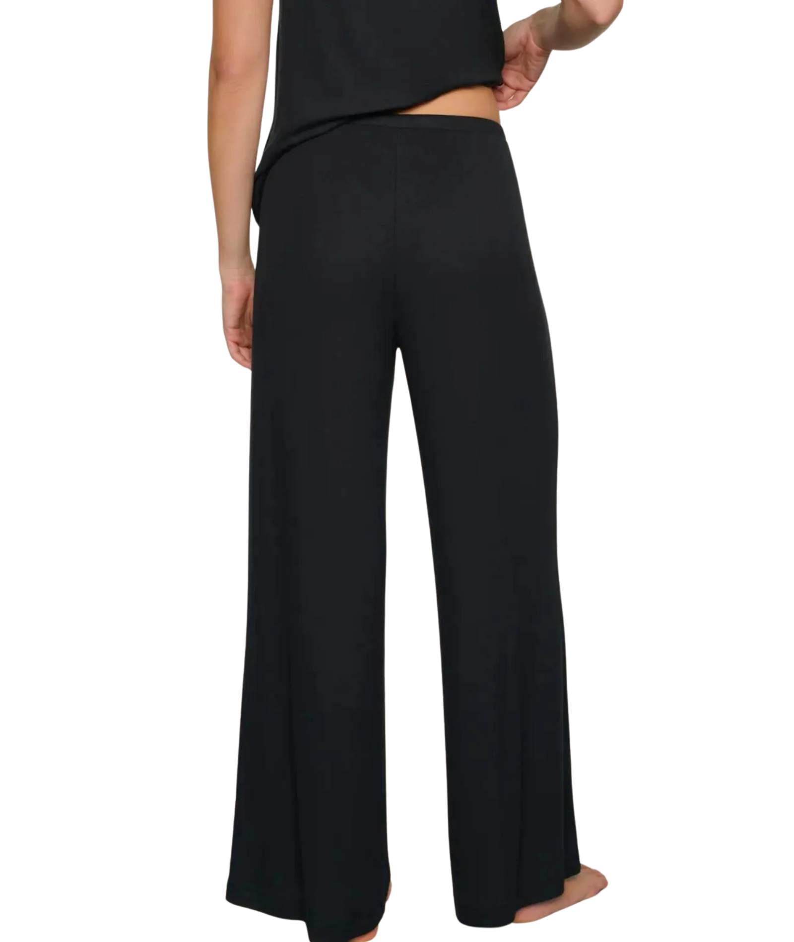 Eberjey Women Dream Rib Wide Leg Pants Womens Casual Bottoms Eberjey