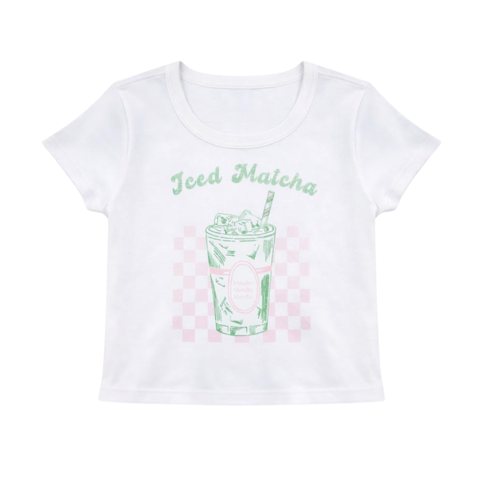 Katie J NYC Girls Matcha Tee Girls Casual Tops Katie J NYC Ivory Y/S (7/8)