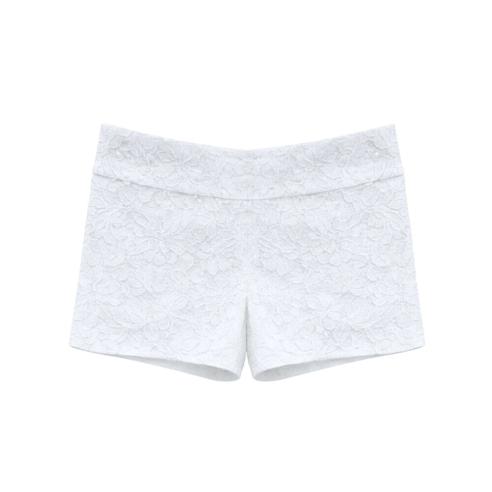 Katie J NYC Girls Sawyer Lace Shorts Girls Special Bottoms Katie J NYC White Y/S (7/8)