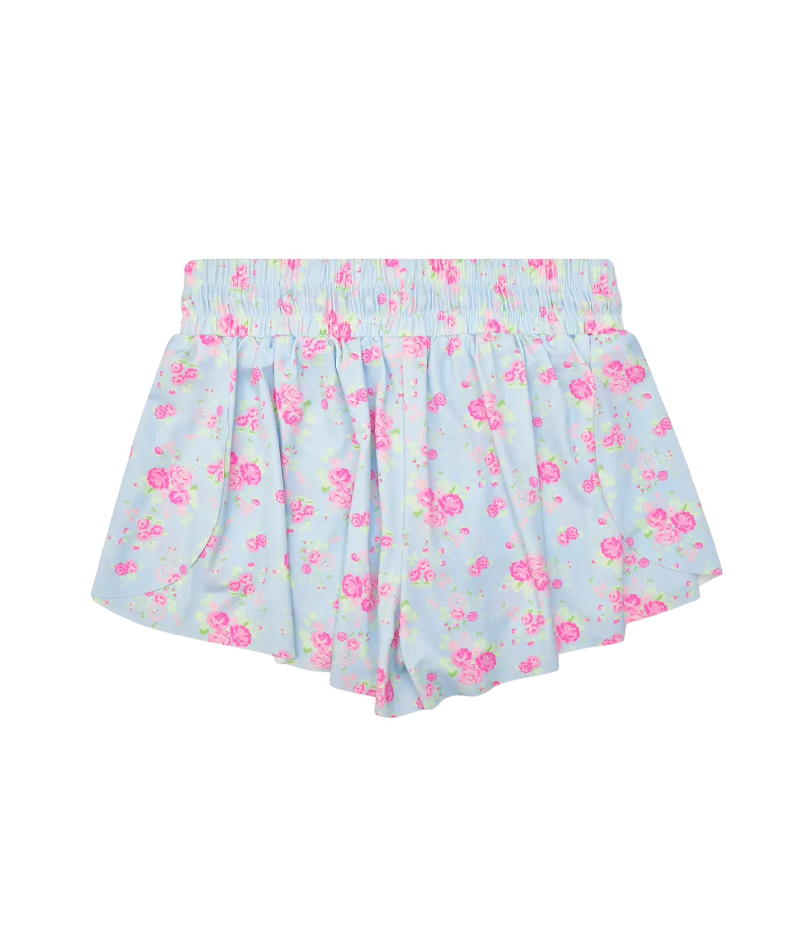 Ditsy Floral Butterfly Shorts Girls Casual Bottoms iScream
