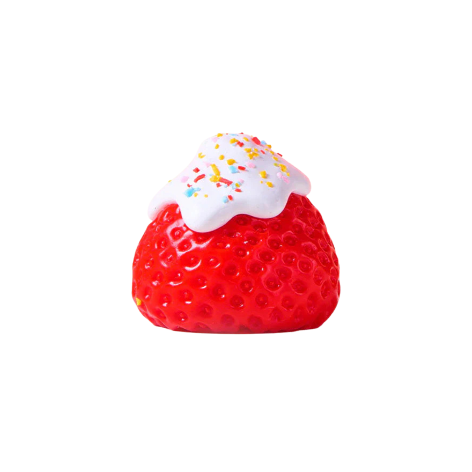 Squeeze Squad Taba Deluxe Strawberry Squishy Accessories Frankie's Exclusives Red