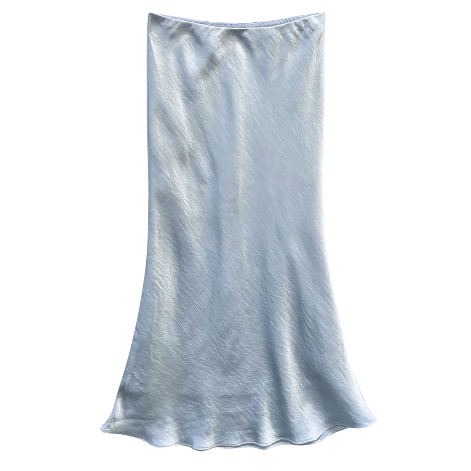 Katie J NYC Girls Anastasia Satin Maxi Skirt Girls Casual Bottoms Katie J NYC Baby Blue Y/S (7/8)