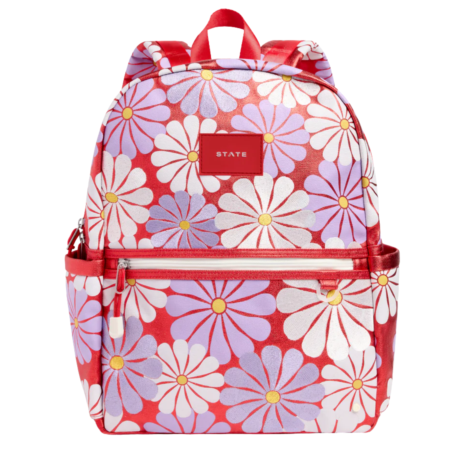 State Bags Kane Kids Double Pocket Backpack Ruby Floral Accessories State bags Floral