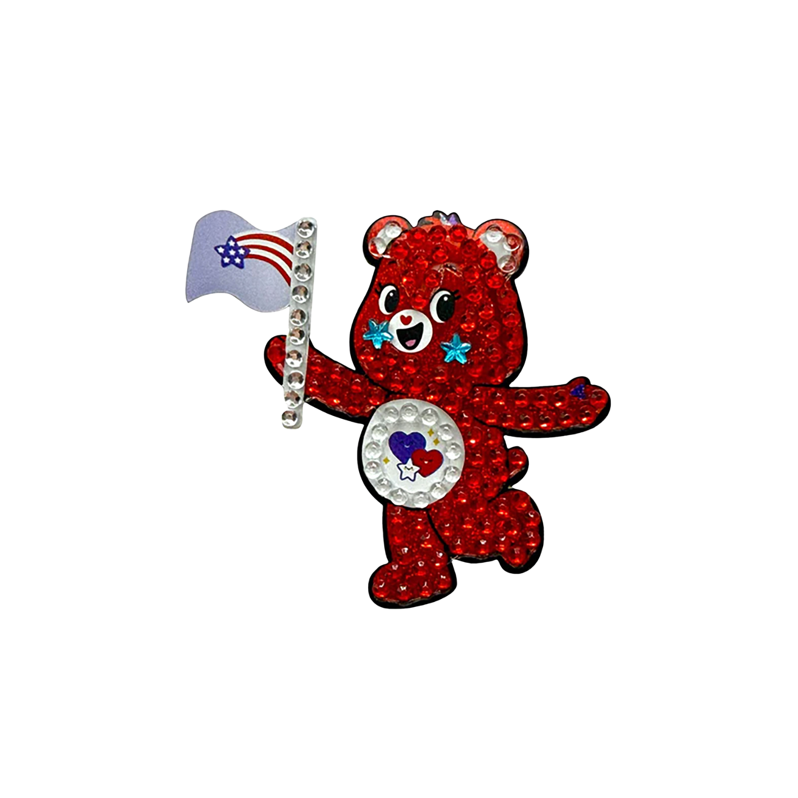 Sticker Beans America Shares Bear Sticker Accessories Sticker Beans Multi