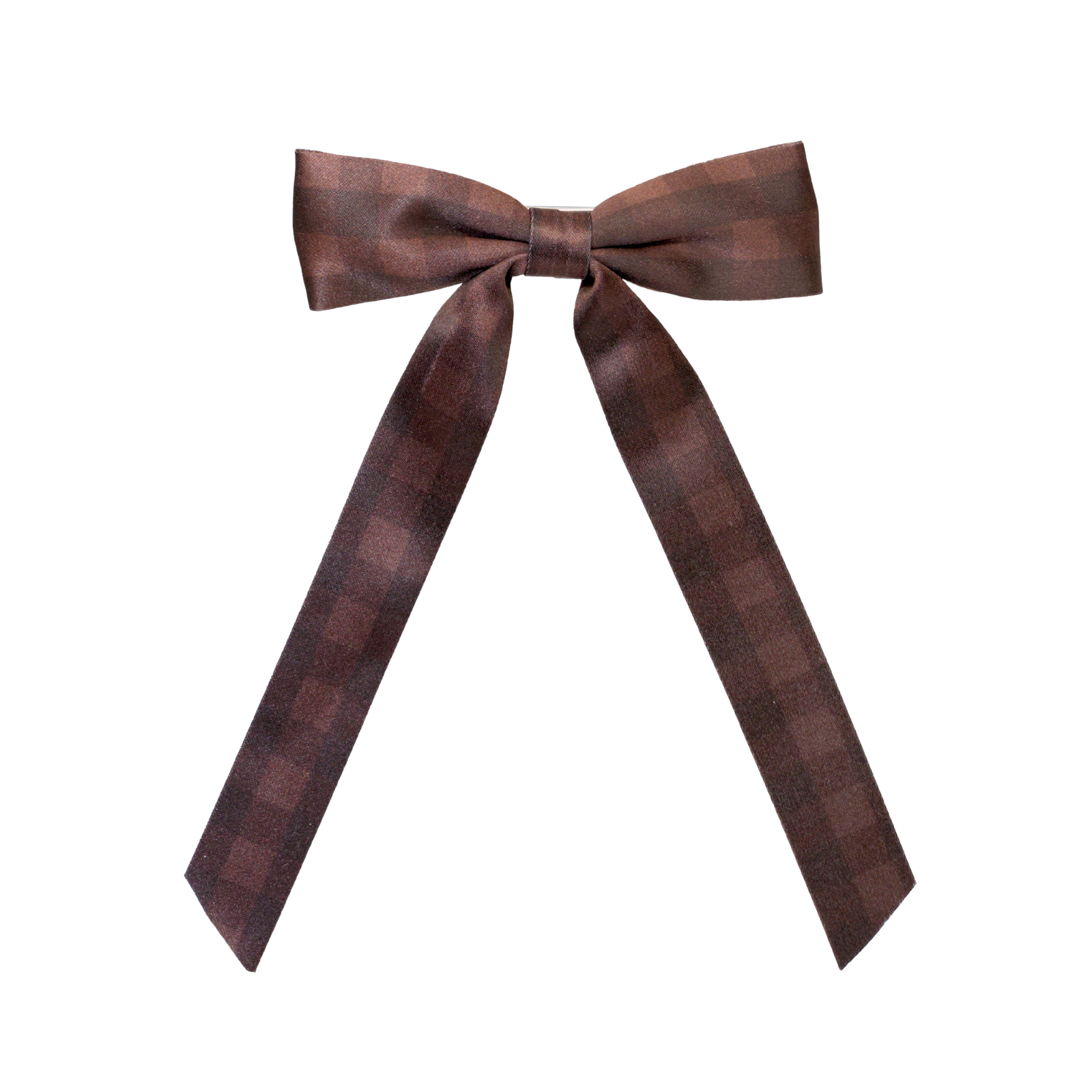 Emi Jay French Bow Barrette in Fireside Accessories Emi Jay Brown