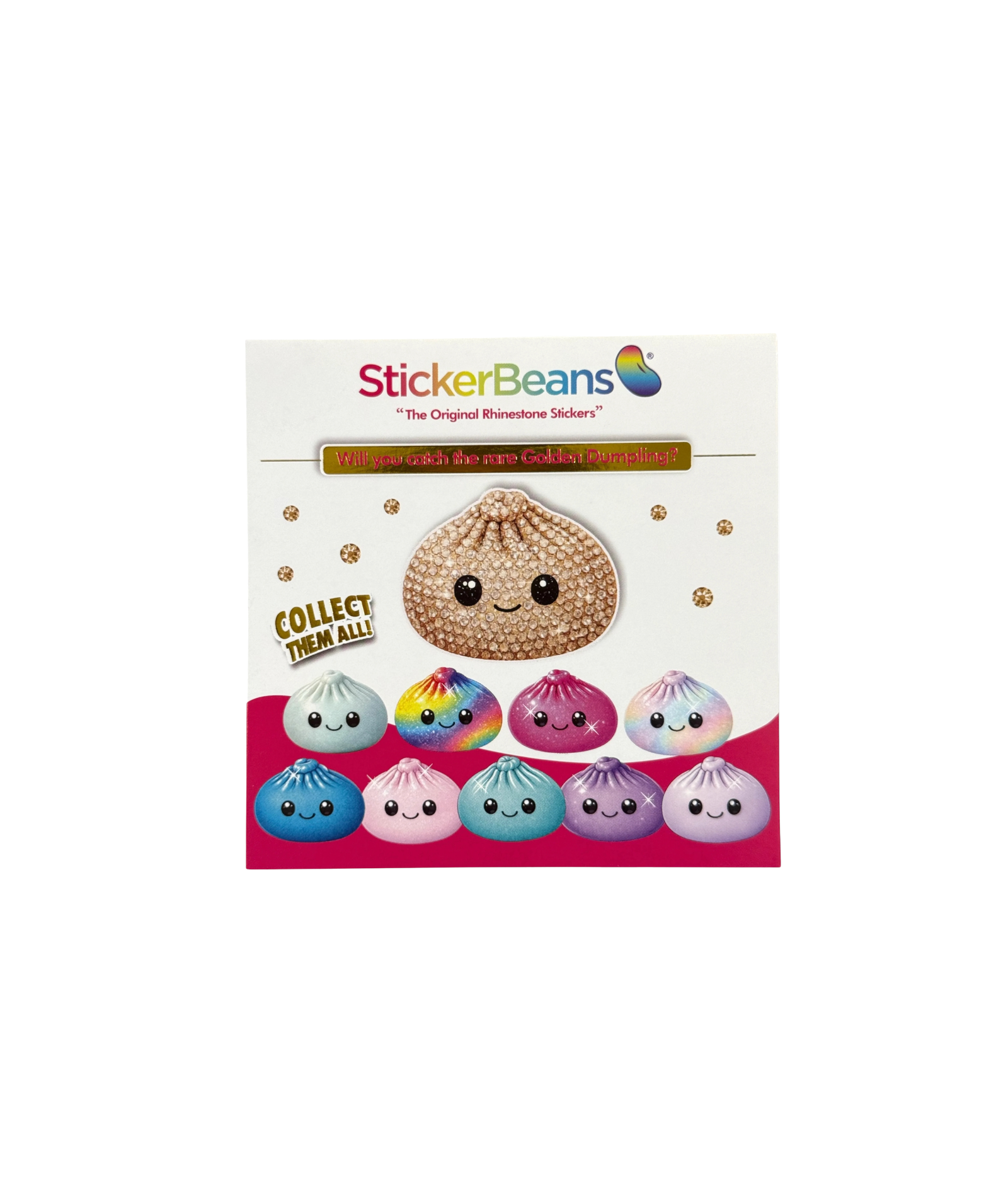 Sticker Beans Surprise Dumpling 4 Pack Accessories Sticker Beans