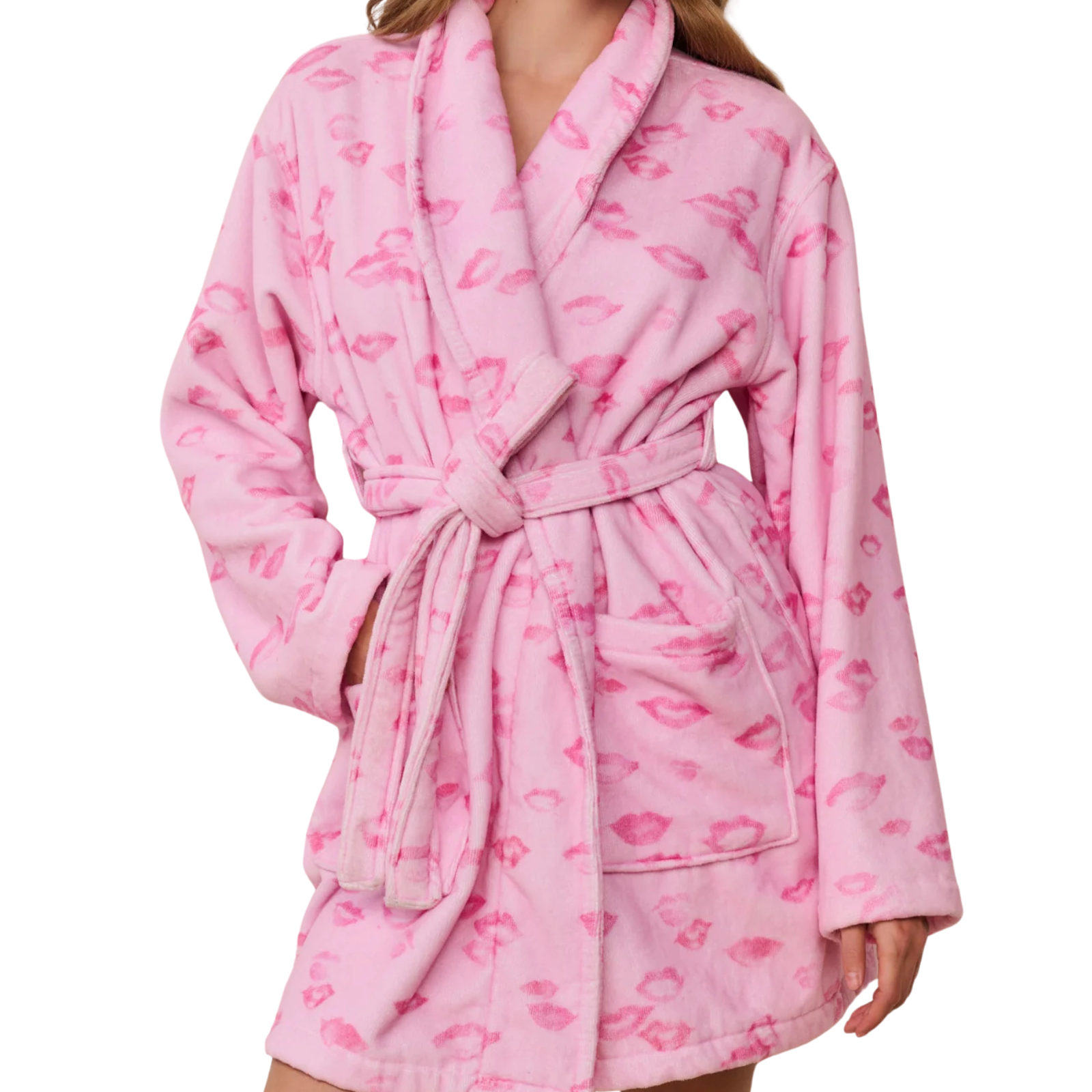 Love Shack Fancy Women Bubblegum Valentine Indie Robe