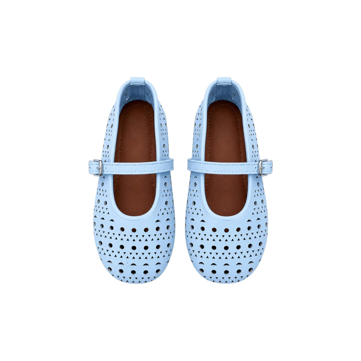 Mini Dreamers Girls Lily Eyelet Maryjane Flats