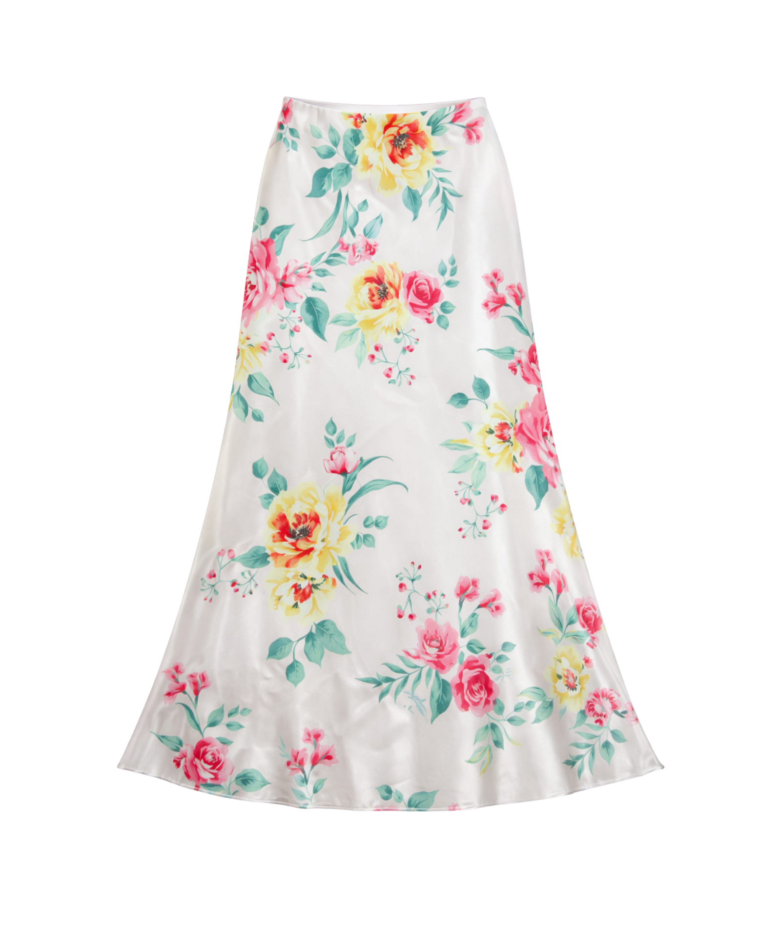 Katie J NYC Girls Pink Floral Anastasia Maxi Skirt Girls Casual Bottoms Katie J NYC