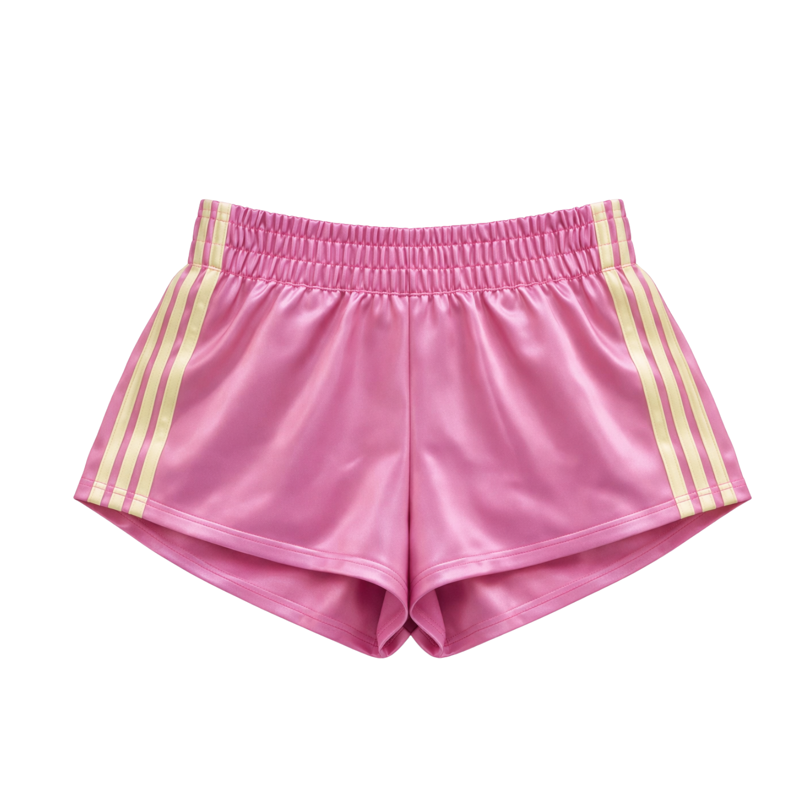 Katie J NYC Girls Jordyn Shorts Bubblegum/Canary Girls Casual Bottoms Katie J NYC Pink Y/S (7/8)