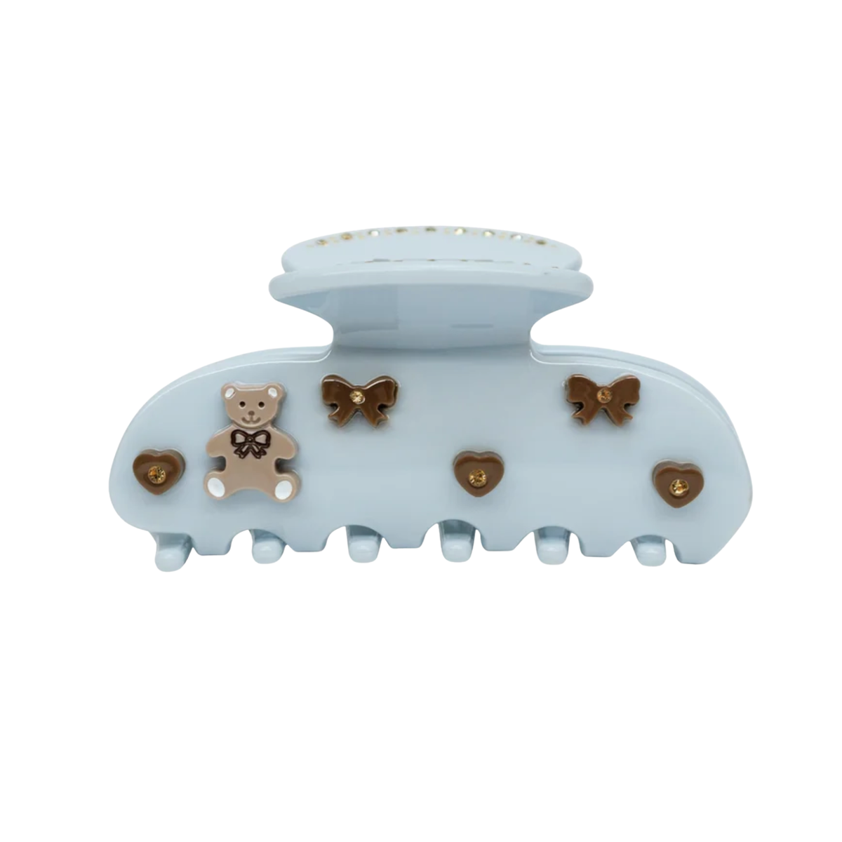 Emi Jay Sweetheart Clip in Dream Cloud Teddy Accessories Emi Jay Baby Blue