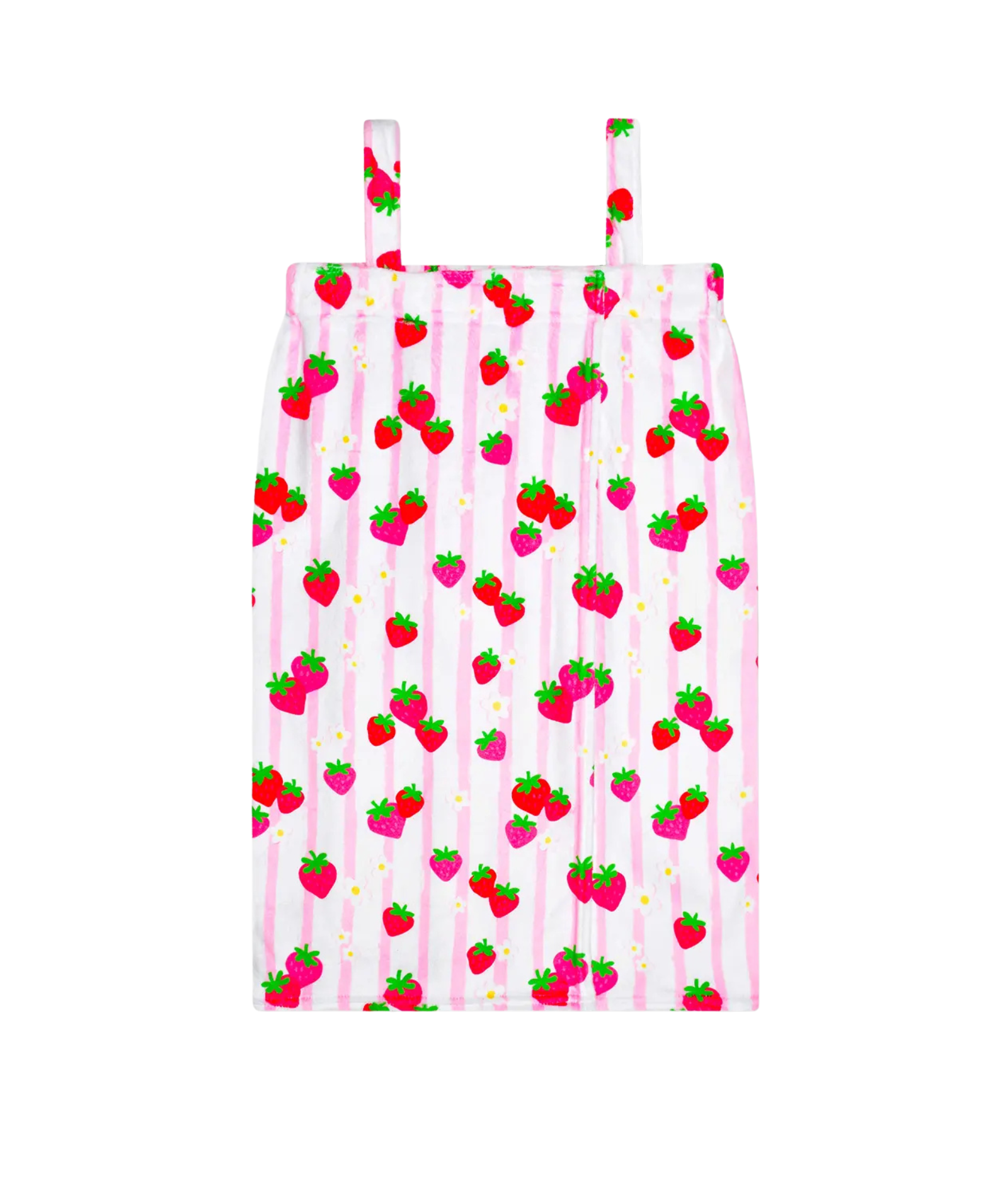 Strawberry Stripe Spa Wrap Accessories iScream Multi Y M/L