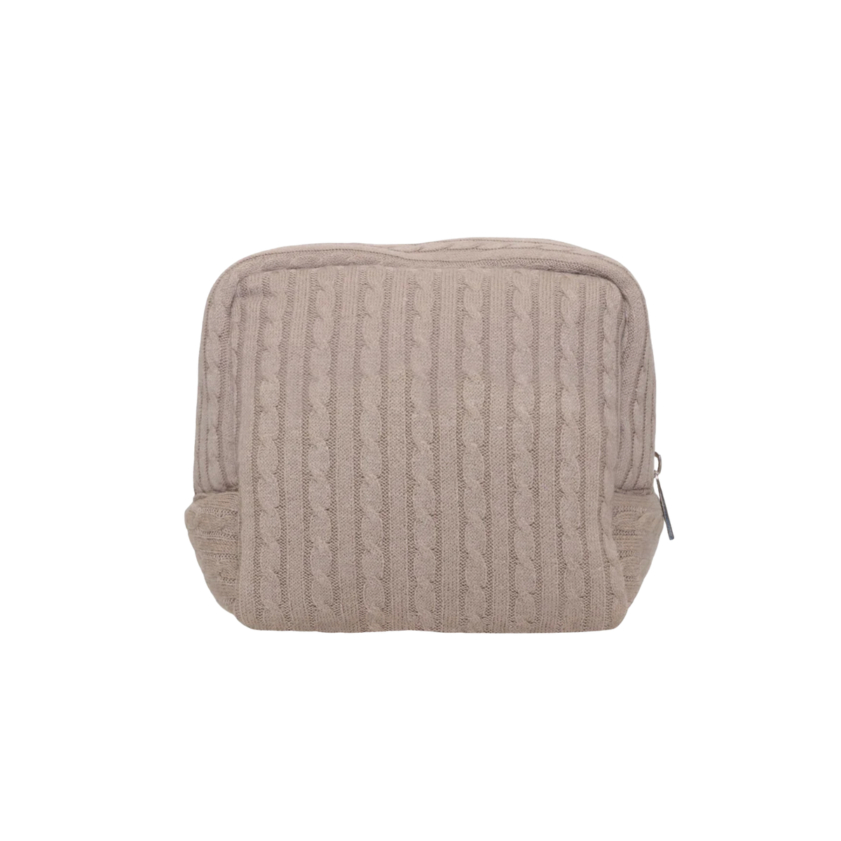 Emi Jay Cozy Knit Pouch in Cookie Crumbs Accessories Emi Jay Tan