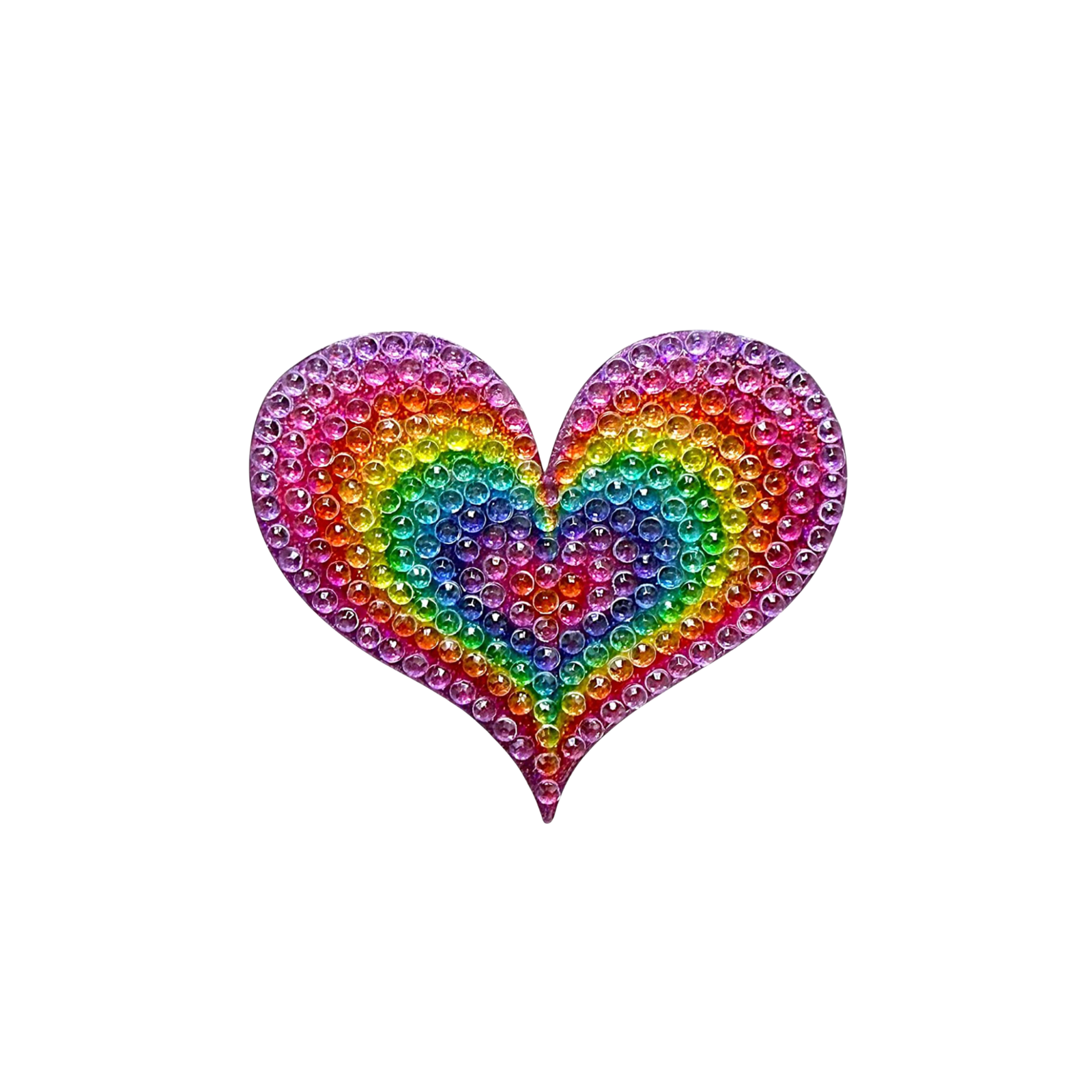 Sticker Beans Pastel Groovy Heart Sticker Accessories Sticker Beans Multi