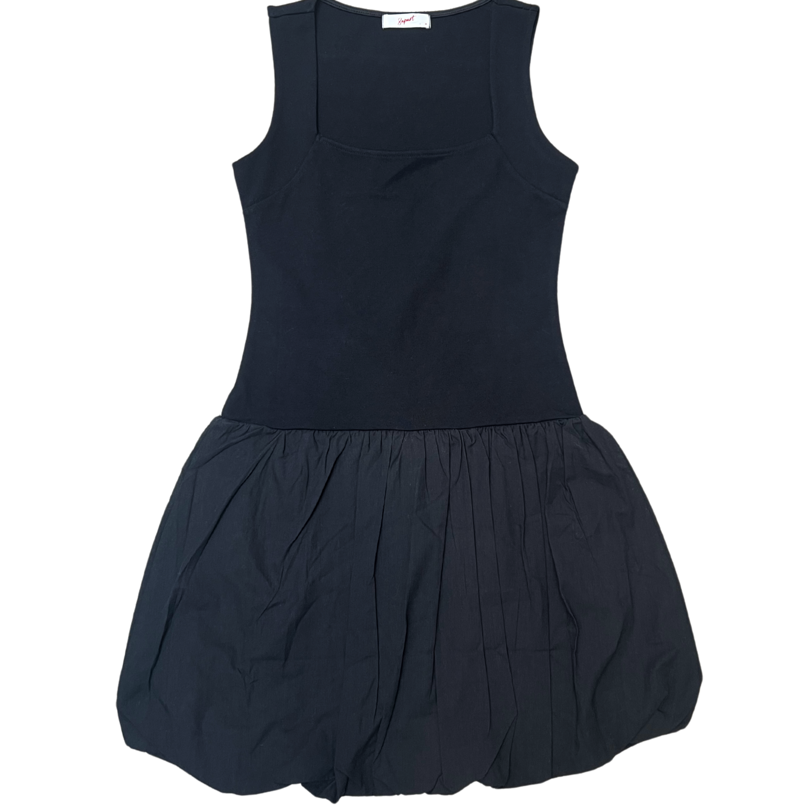 8apart Women Tucker Square Neck Bubble Dress Womens Casual Dresses 8apart Black Juniors/Women S