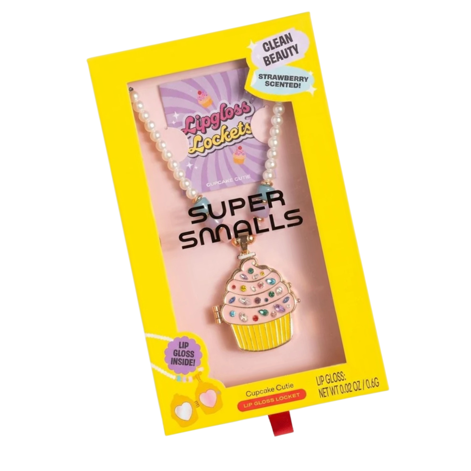 Super Smalls Cupcake Cutie Lipgloss Locket Accessories Super Smalls Multi