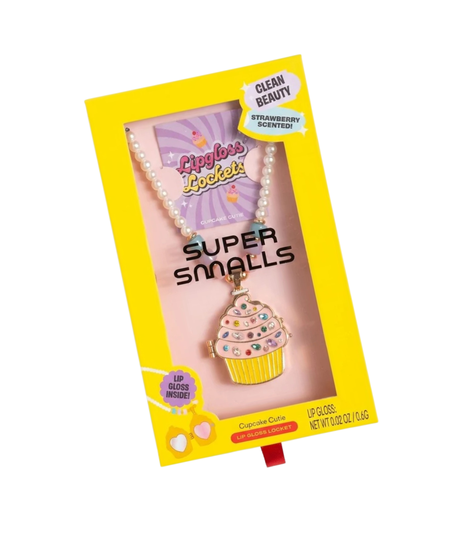 Super Smalls Cupcake Cutie Lipgloss Locket Accessories Super Smalls Multi