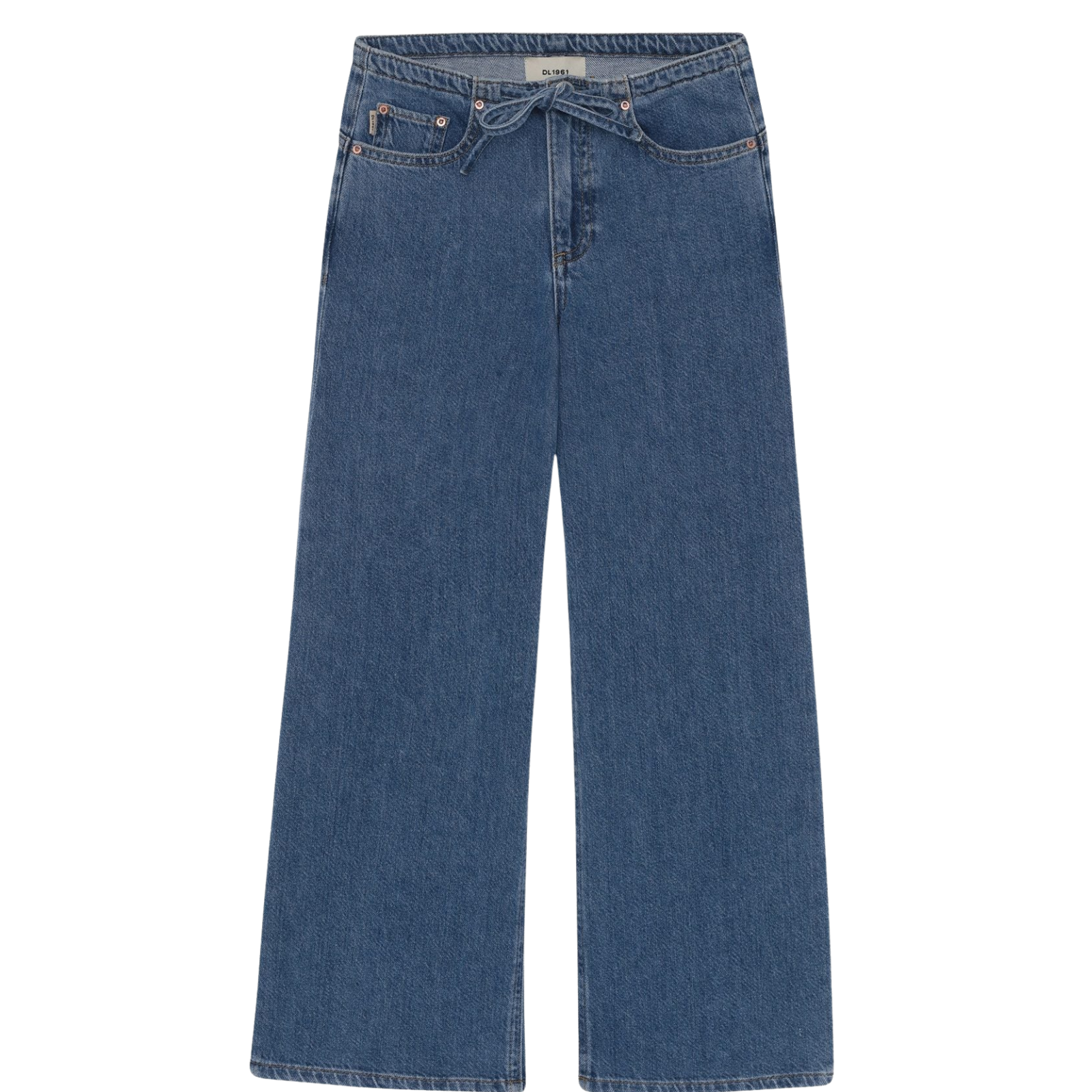 DL1961 Girls Frankie Denim Dream Aura Low Slung Wide Leg Jeans Girls Denim DL1961 Denim Y/S (7/8)