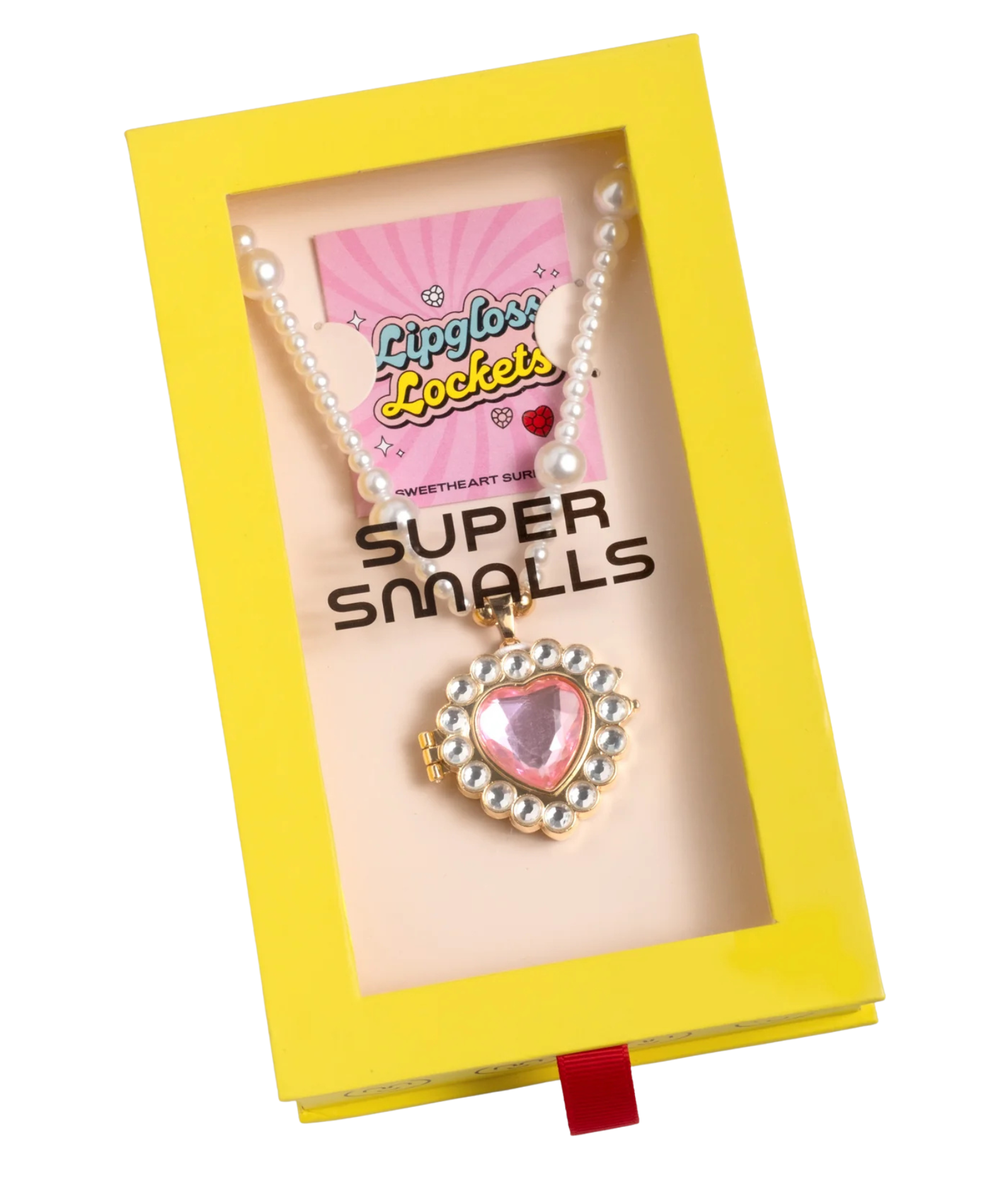 Super Smalls Sweetheart Surprise Lipgloss Locket Accessories Super Smalls Multi