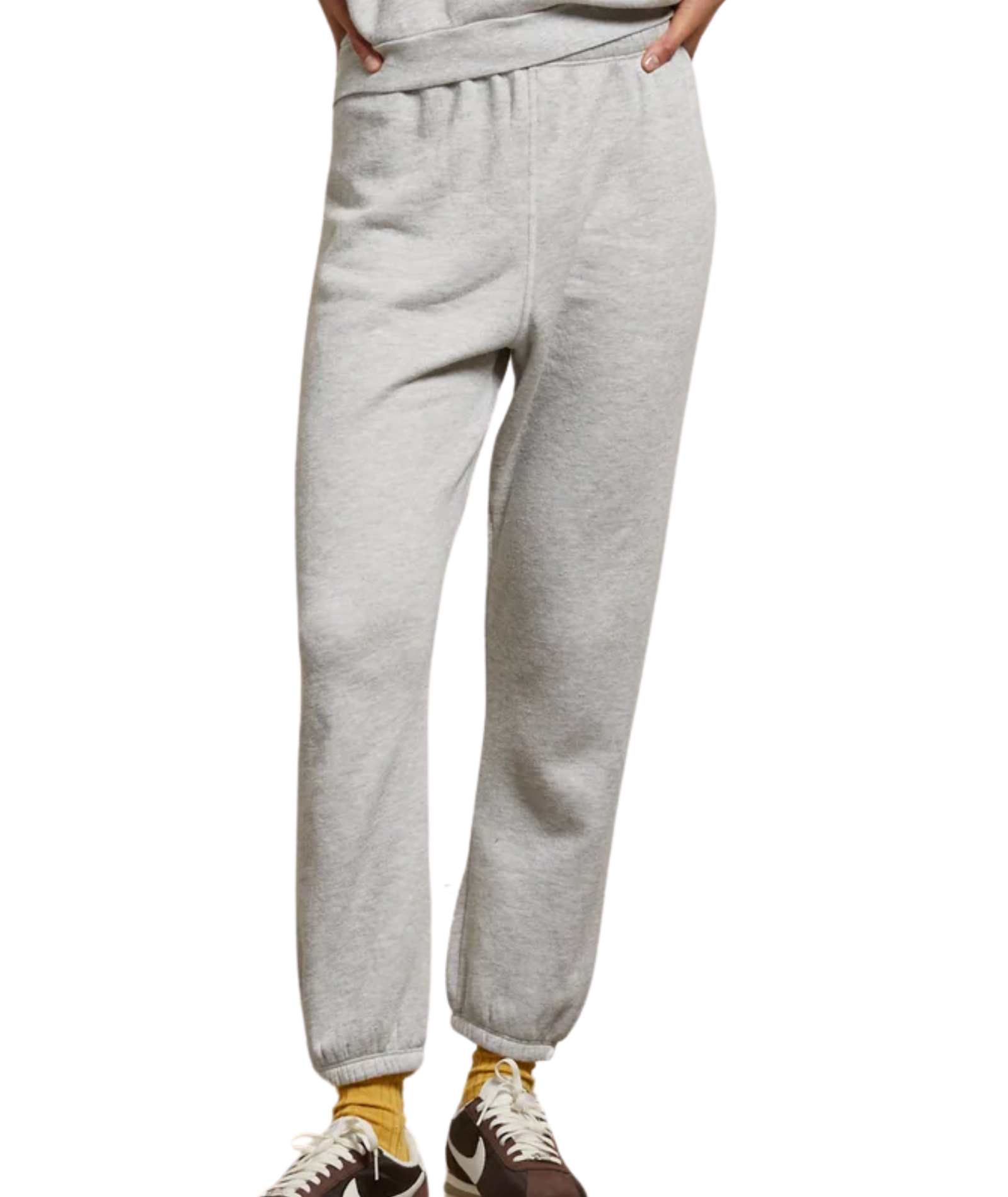 Perfect White Tee Women Stevie Fleece Easy Sweatpants Womens Casual Bottoms Perfect White Tee