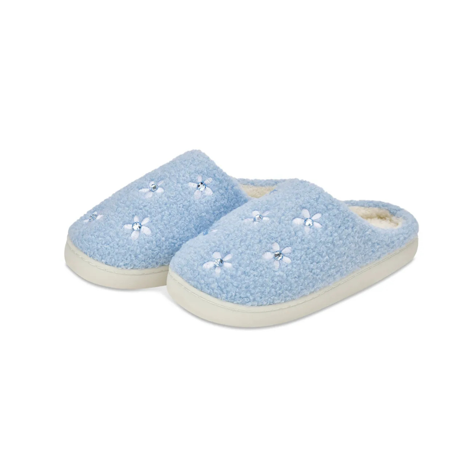 Nantucket Blue Ditsy Slippers Accessories iScream Floral Y/M (4-6)
